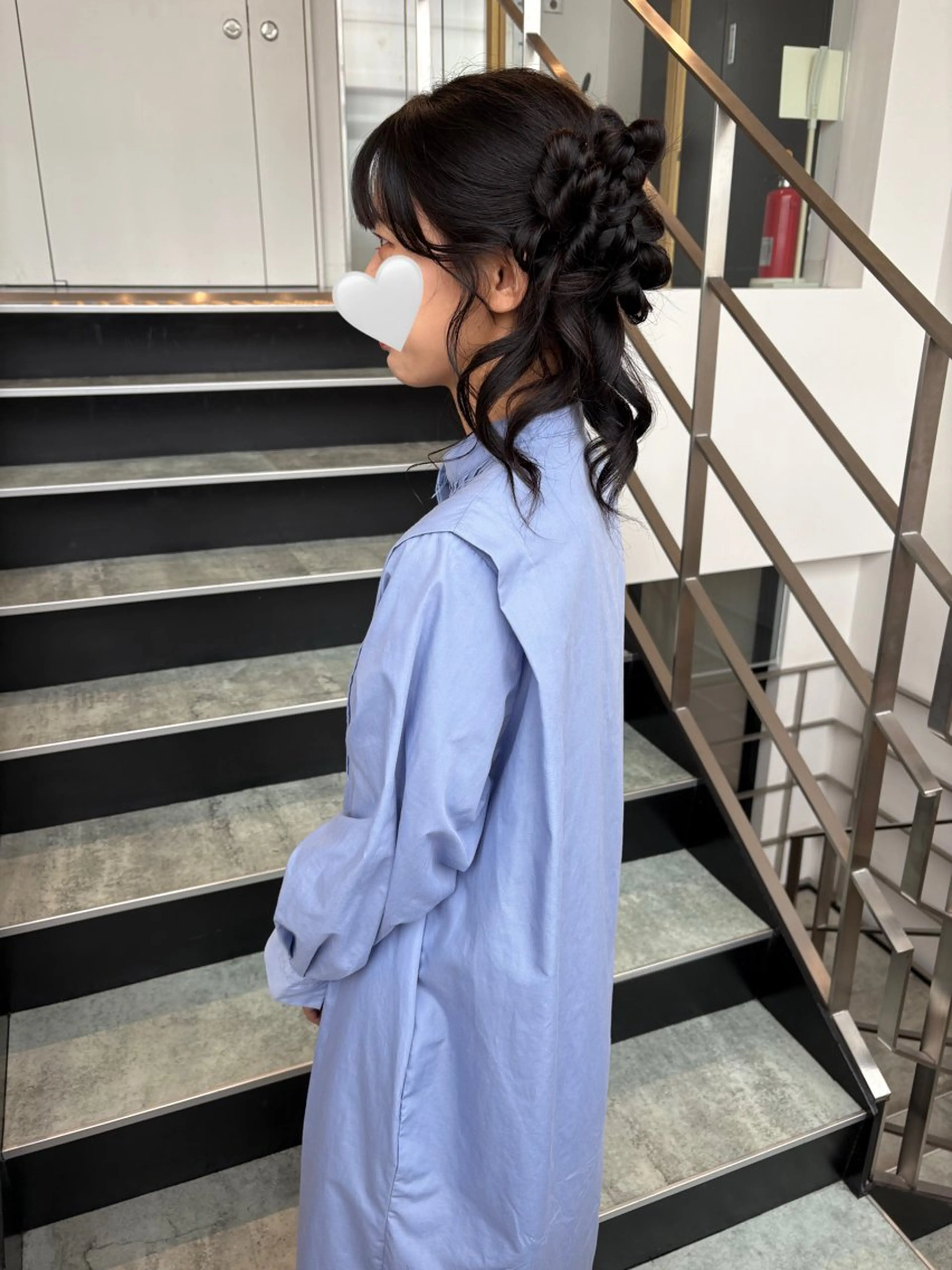 ロング ヘアセット mao ｜ 柔らか艶カラー🫧のヘアスタイル
