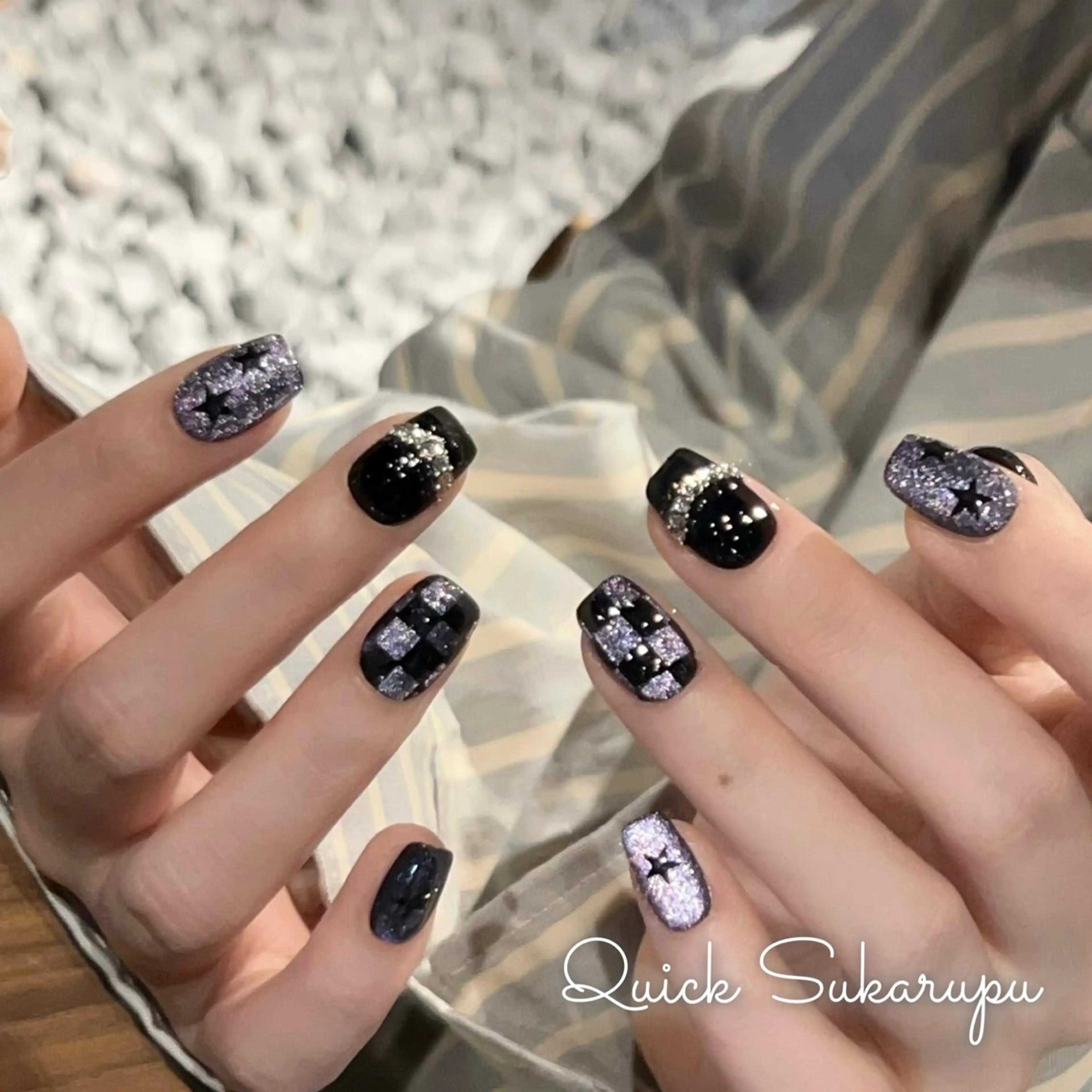 ネイル ハンドネイル Quick Sukarupu新宿のネイルデザイン