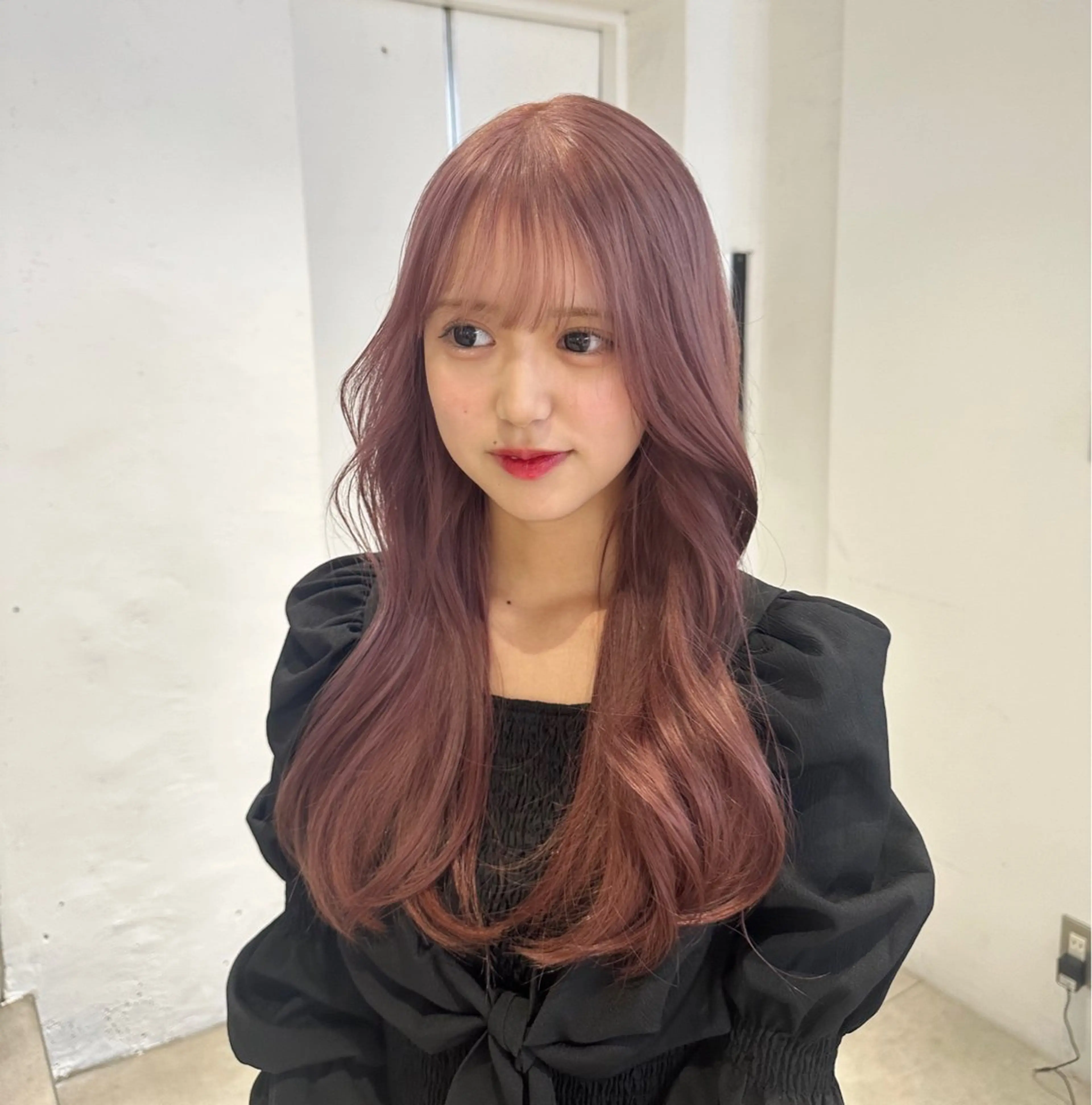 ロング ヘアカラー 韓国ヘアメンズ・レデ ィース特化ミクのヘアスタイル