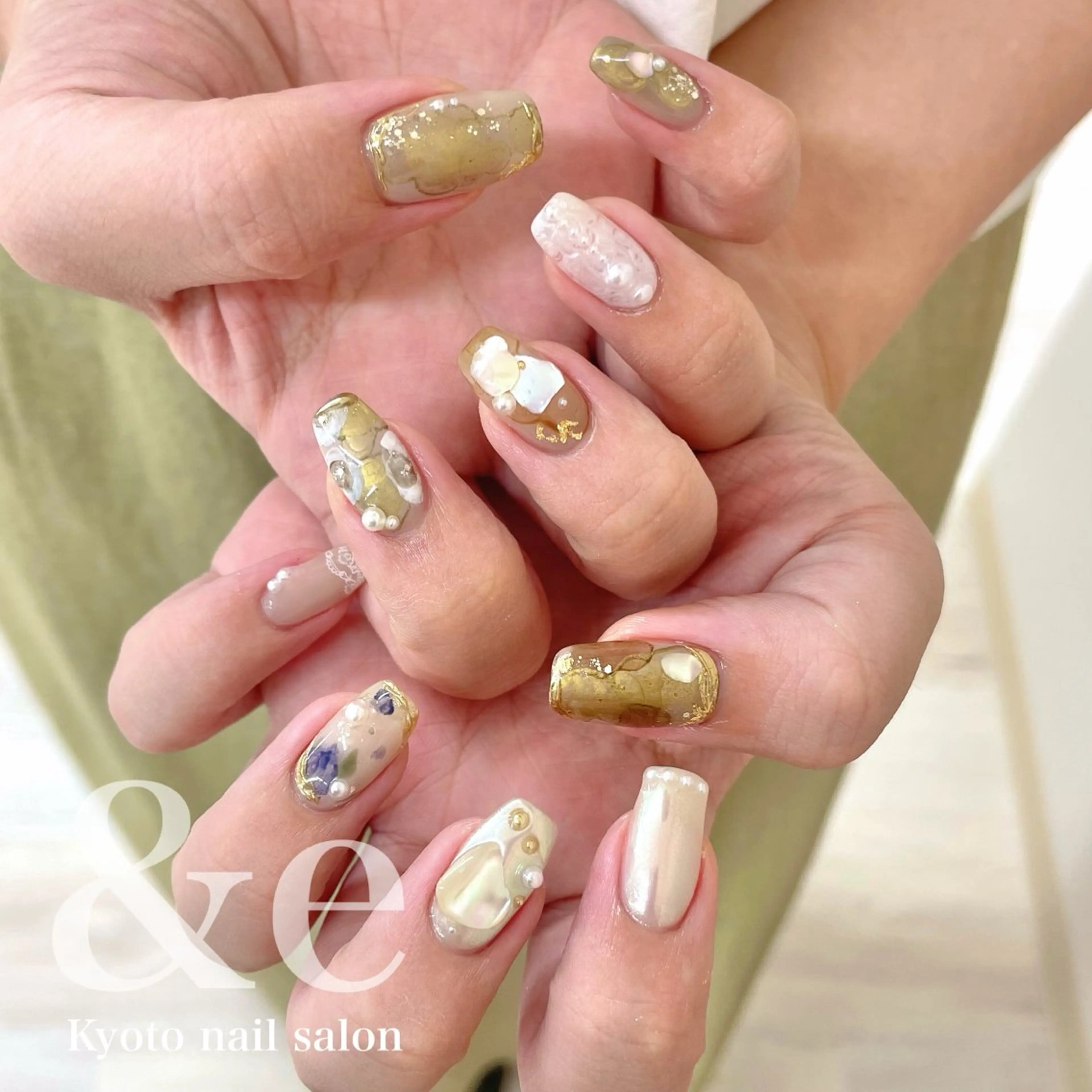 ネイル ハンドネイル nail salon &e eriのネイルデザイン