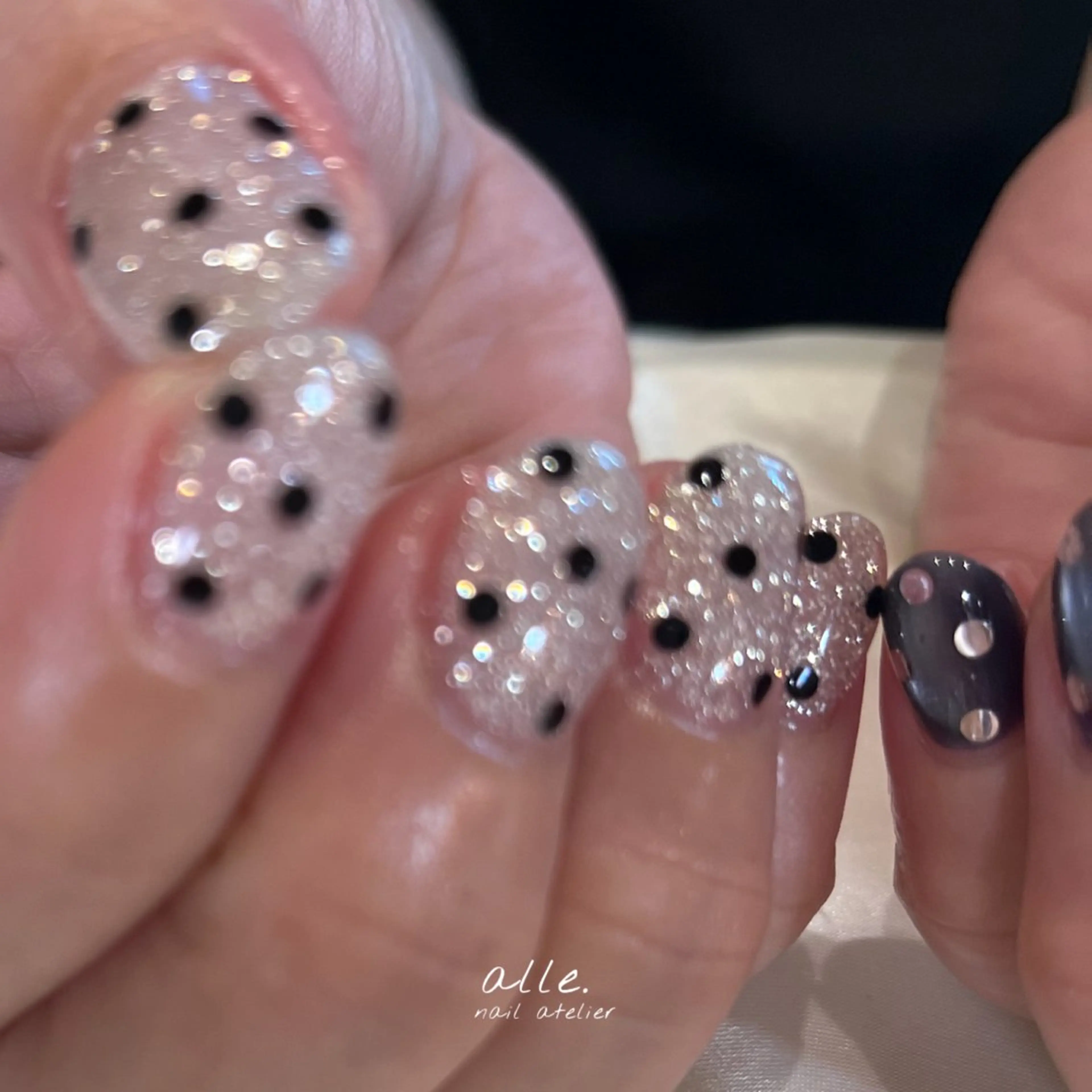 ネイル ハンドネイル atelier alle.のネイルデザイン