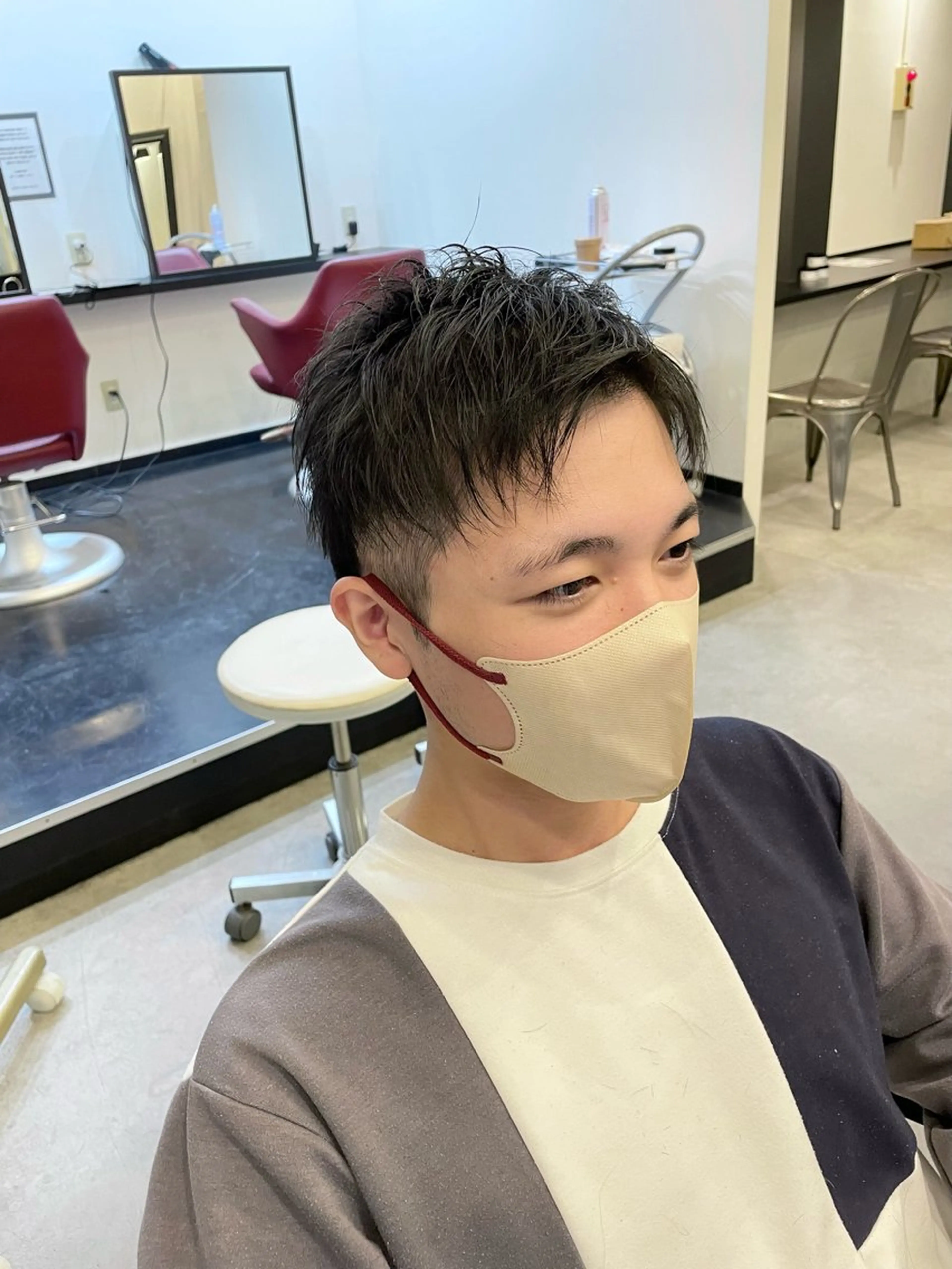 ショート メンズ 天王寺 メンズ専門、北本未来のヘアスタイル