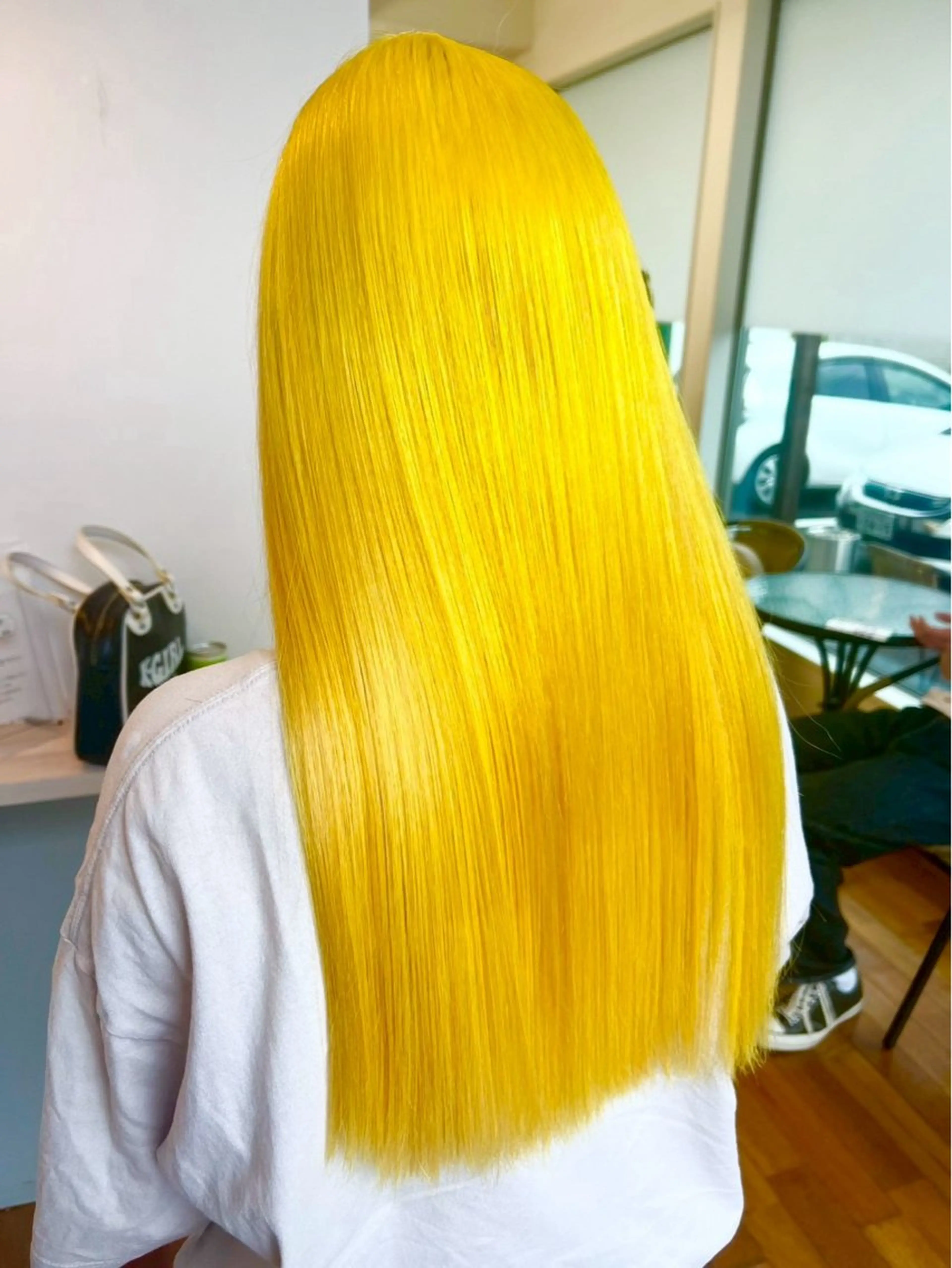 ロング カラー 富田 妃花栞のヘアスタイル