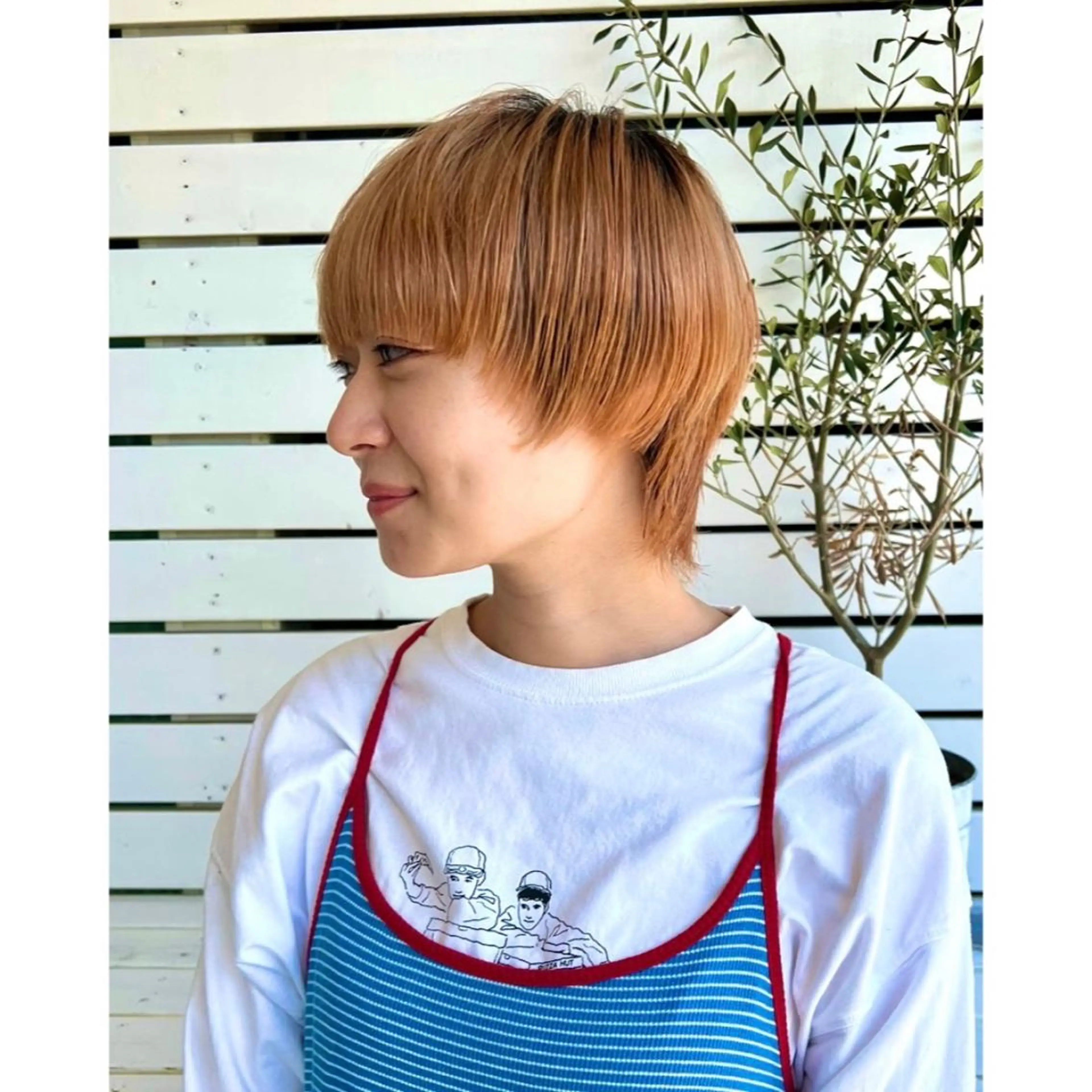 ショート 茅ヶ崎/ショートボブ /ハイトーン/片野のヘアスタイル