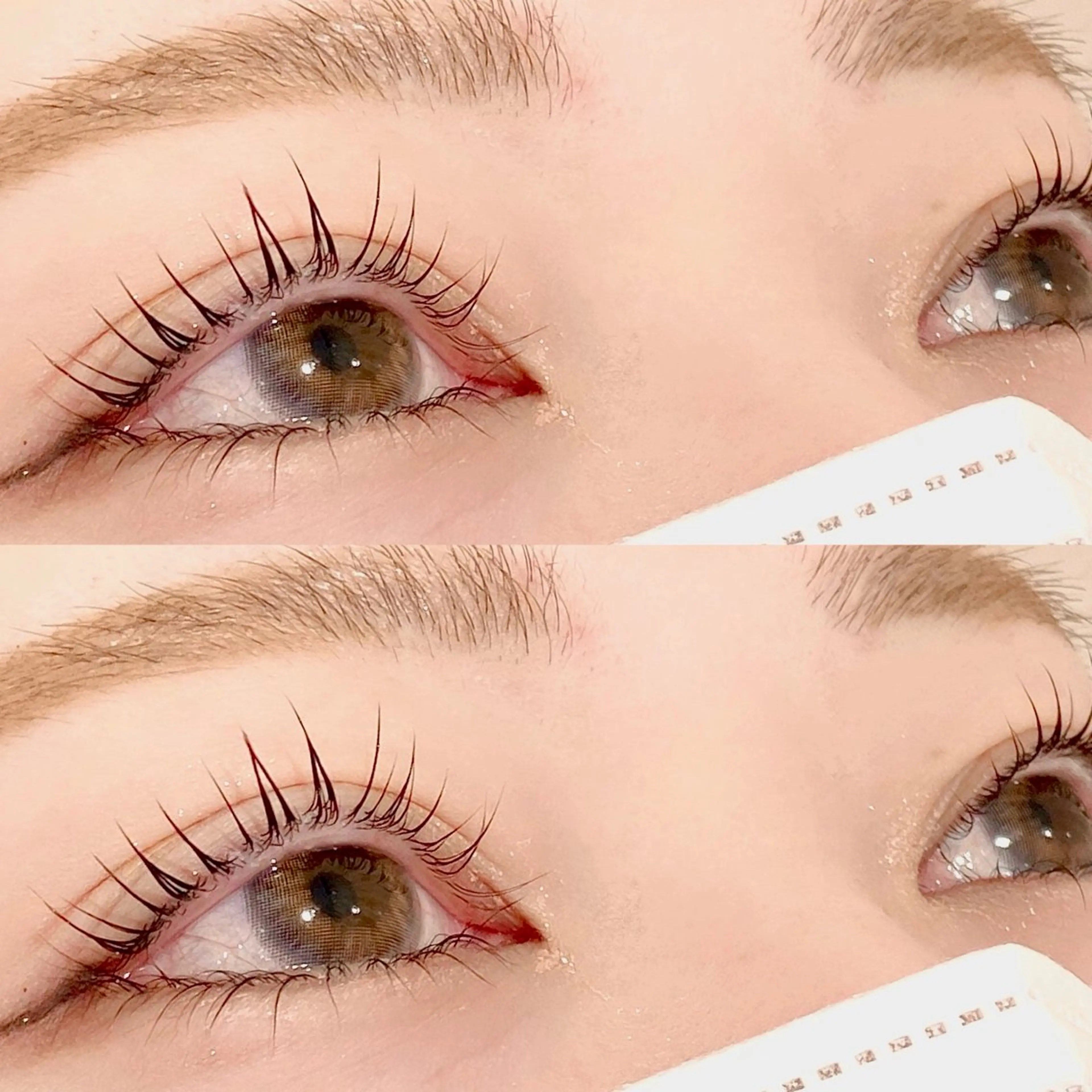 【🌻2️⃣回目以降🌻】上下まつ毛パーマ⟡.·*. （デザイン選択可◎） 束感仕上げ🫧✨の写真