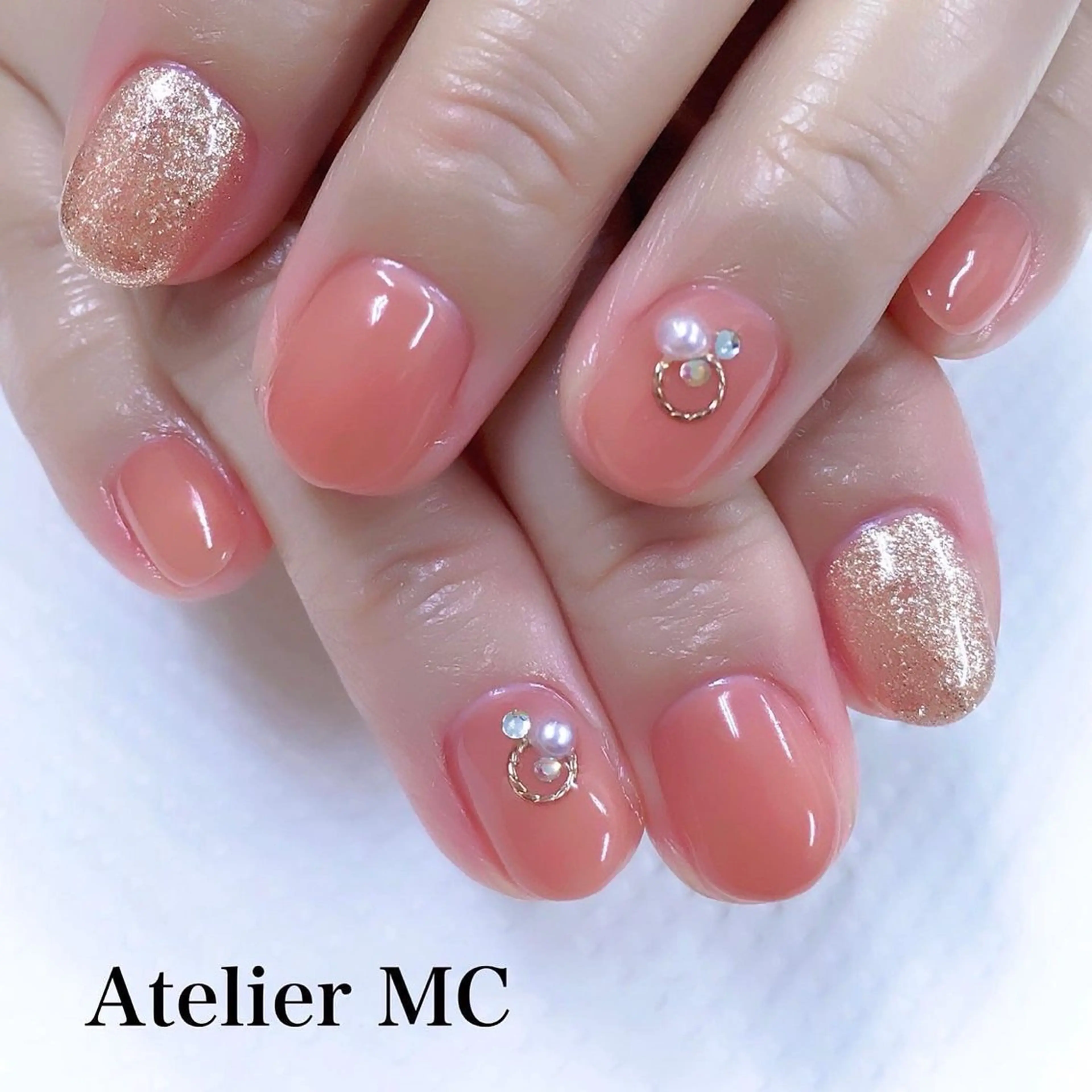 ネイル ハンドネイル アトリエ エムシー 【新富町・東銀座】のネイルデザイン