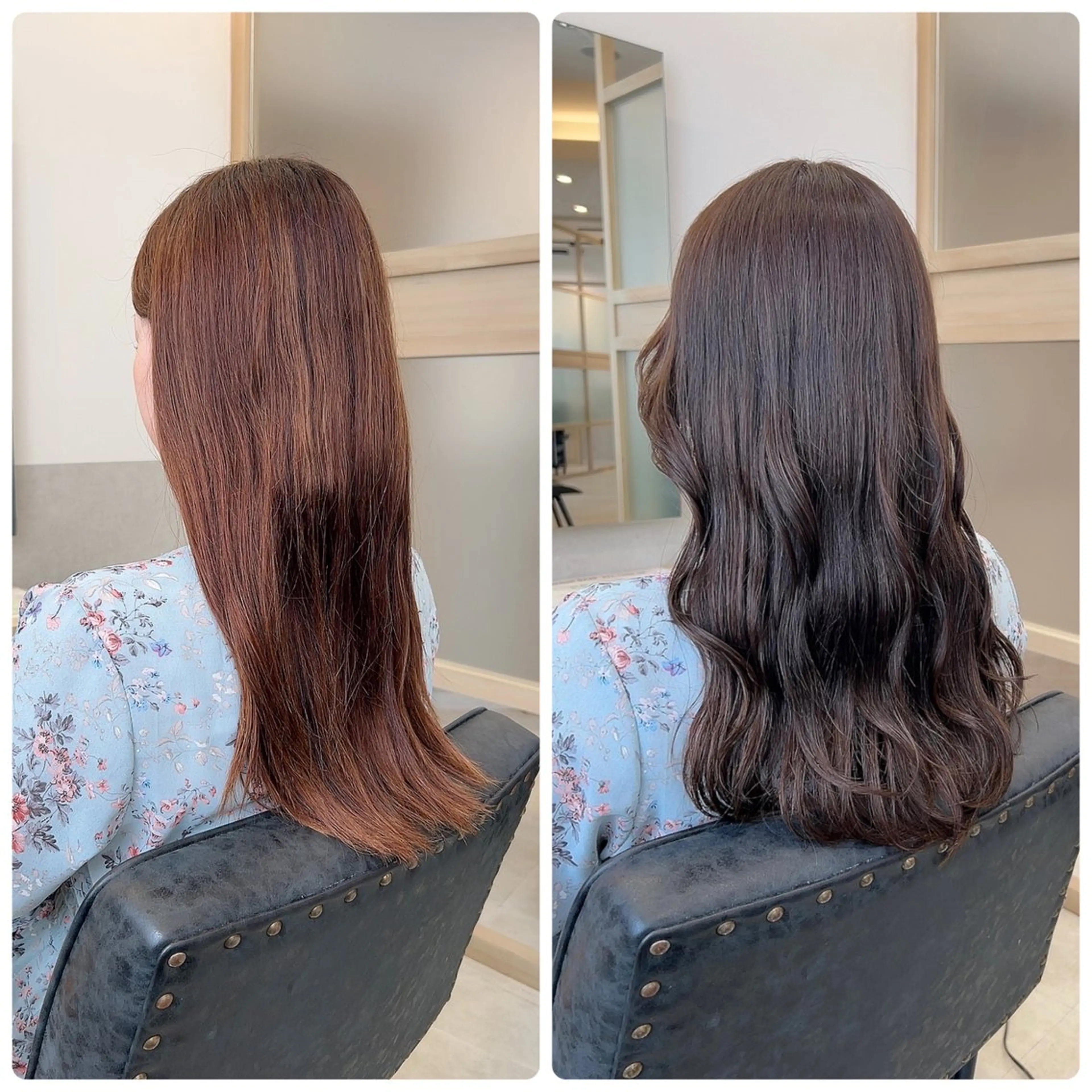 セミロング カラー 西野 美空🍊のヘアスタイル