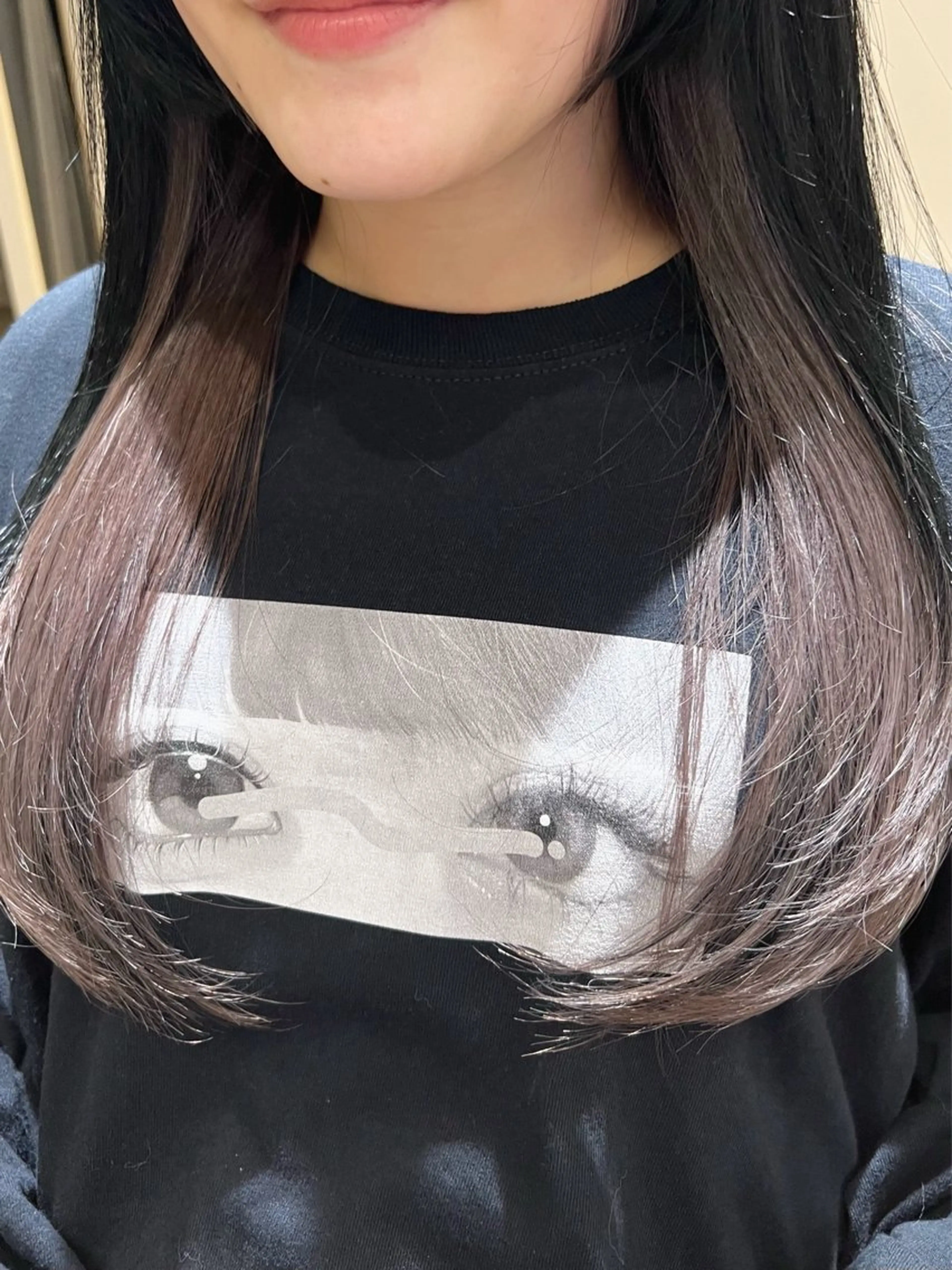 ロング カラー 縮毛矯正×艶カラー /中村勇太のヘアスタイル