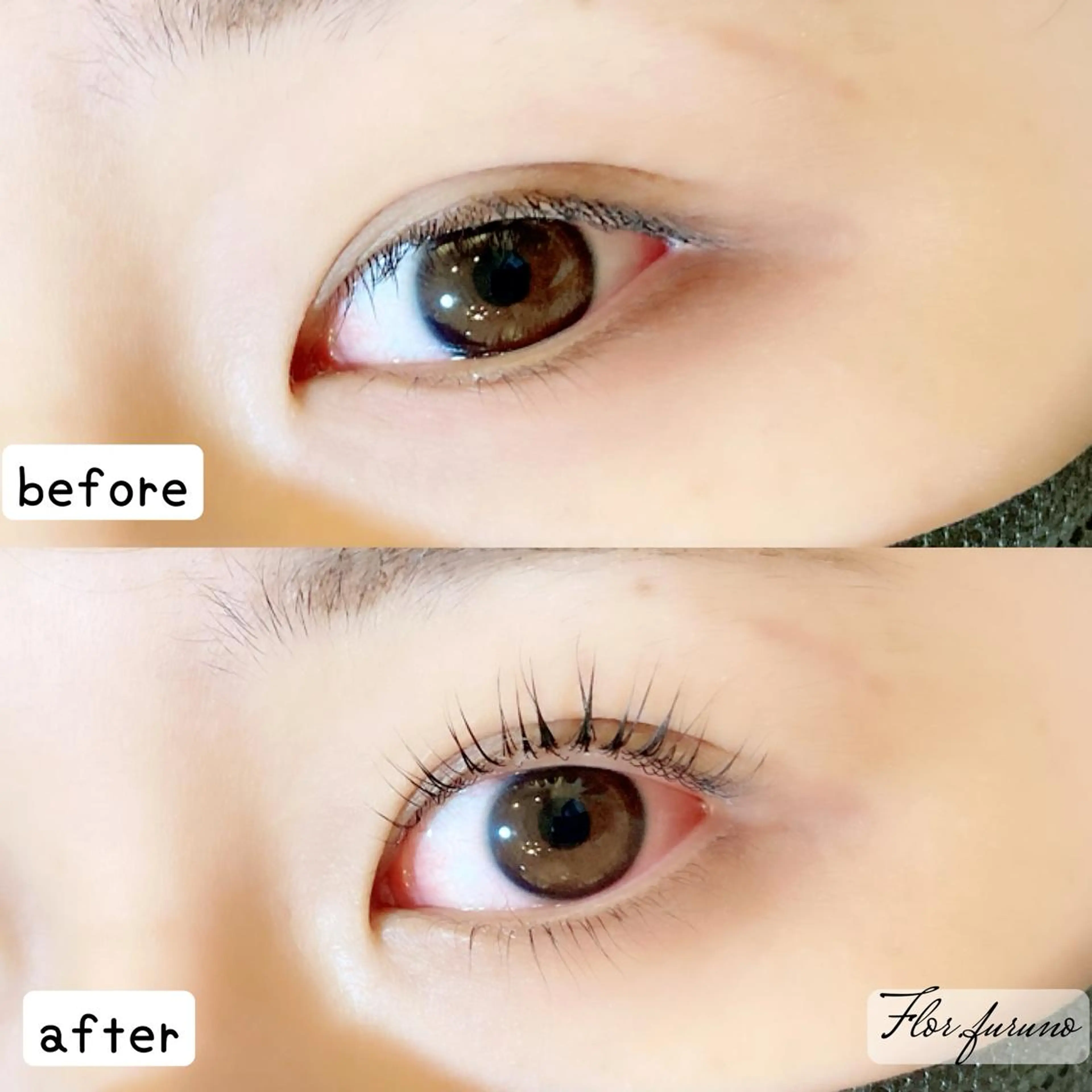 マツエク・マツパ アイブロウ Flor上大岡 ＊フルノ リナ＊のマツエク・マツパデザイン