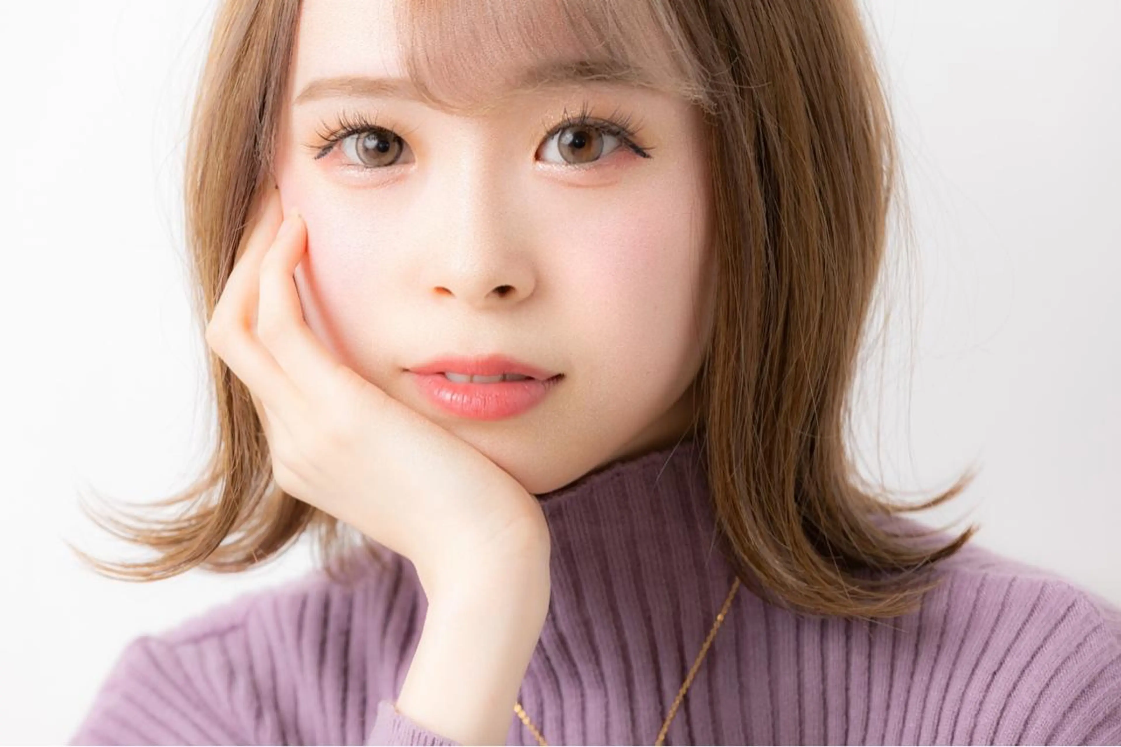 ミディアム カラー ボブ 外ハネヘア 最高峰の技術力☆ 樋口健人のヘアスタイル