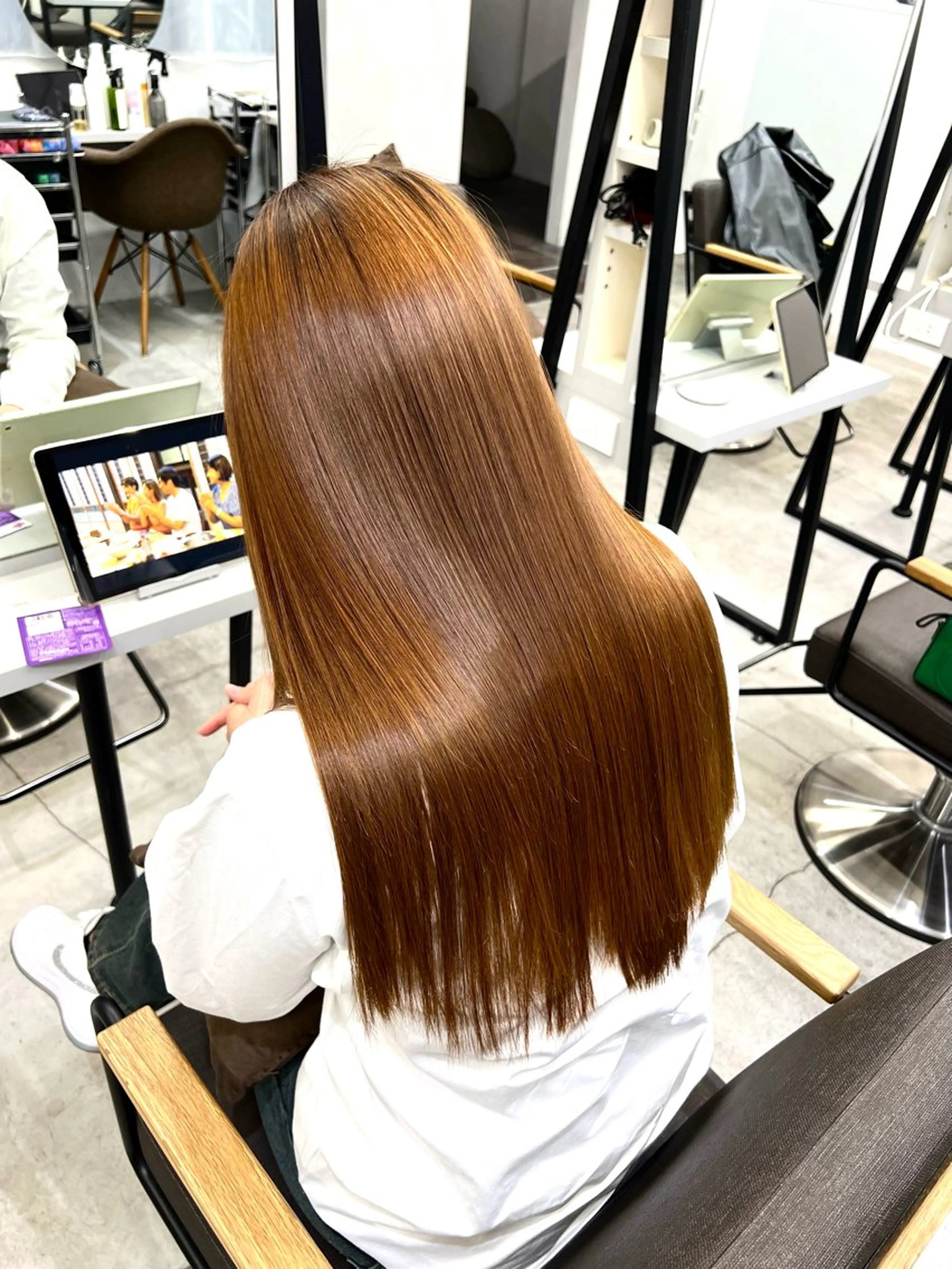 ロング カット ヘアカラー 縮毛矯正 トリートメント ✨毛髪診断で絶対綺麗 ✨美髪艶髪専門✨高浪のヘアスタイル