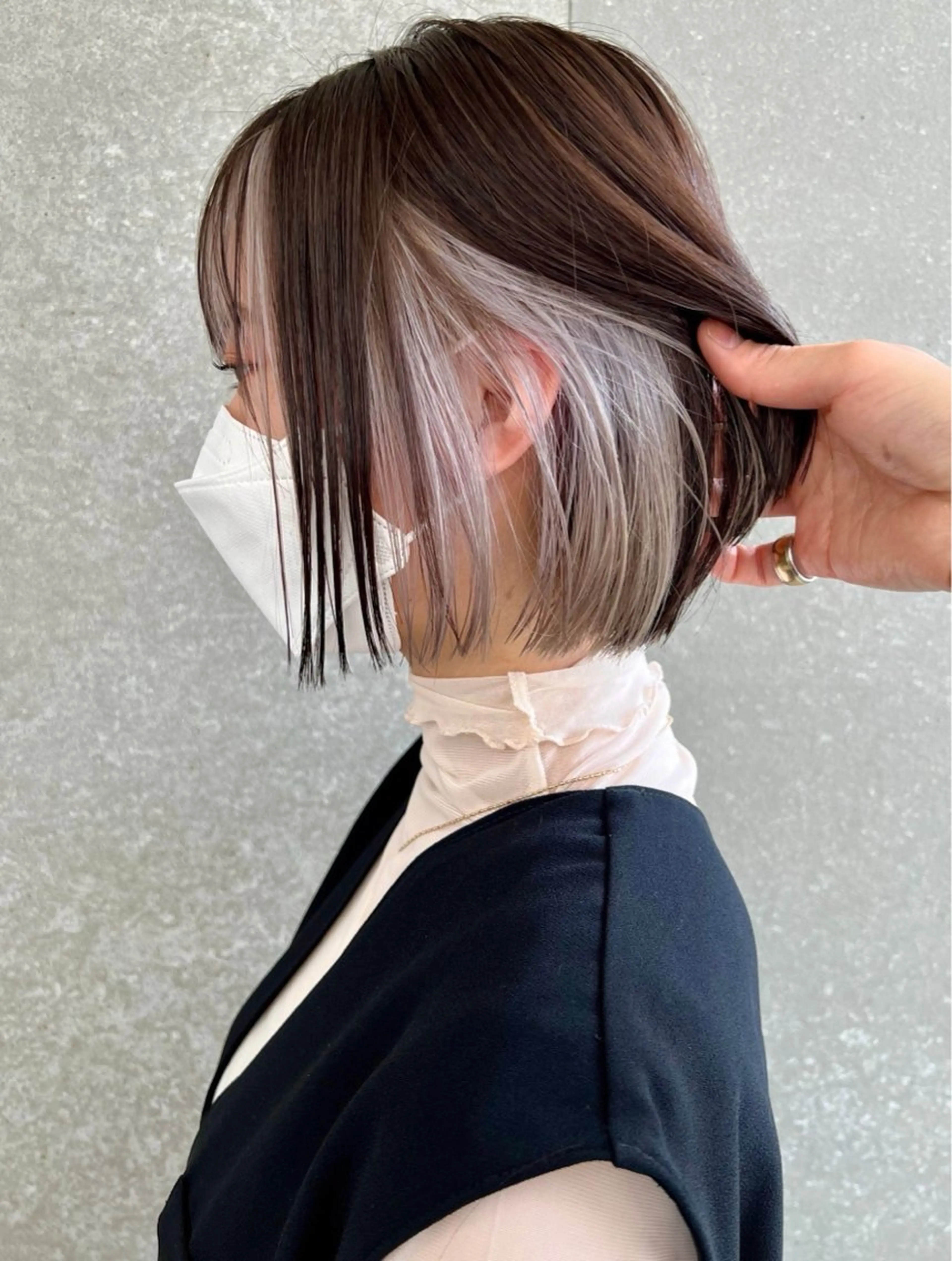 ショート 水原　悠吾 ELISS　ブリーチのヘアスタイル