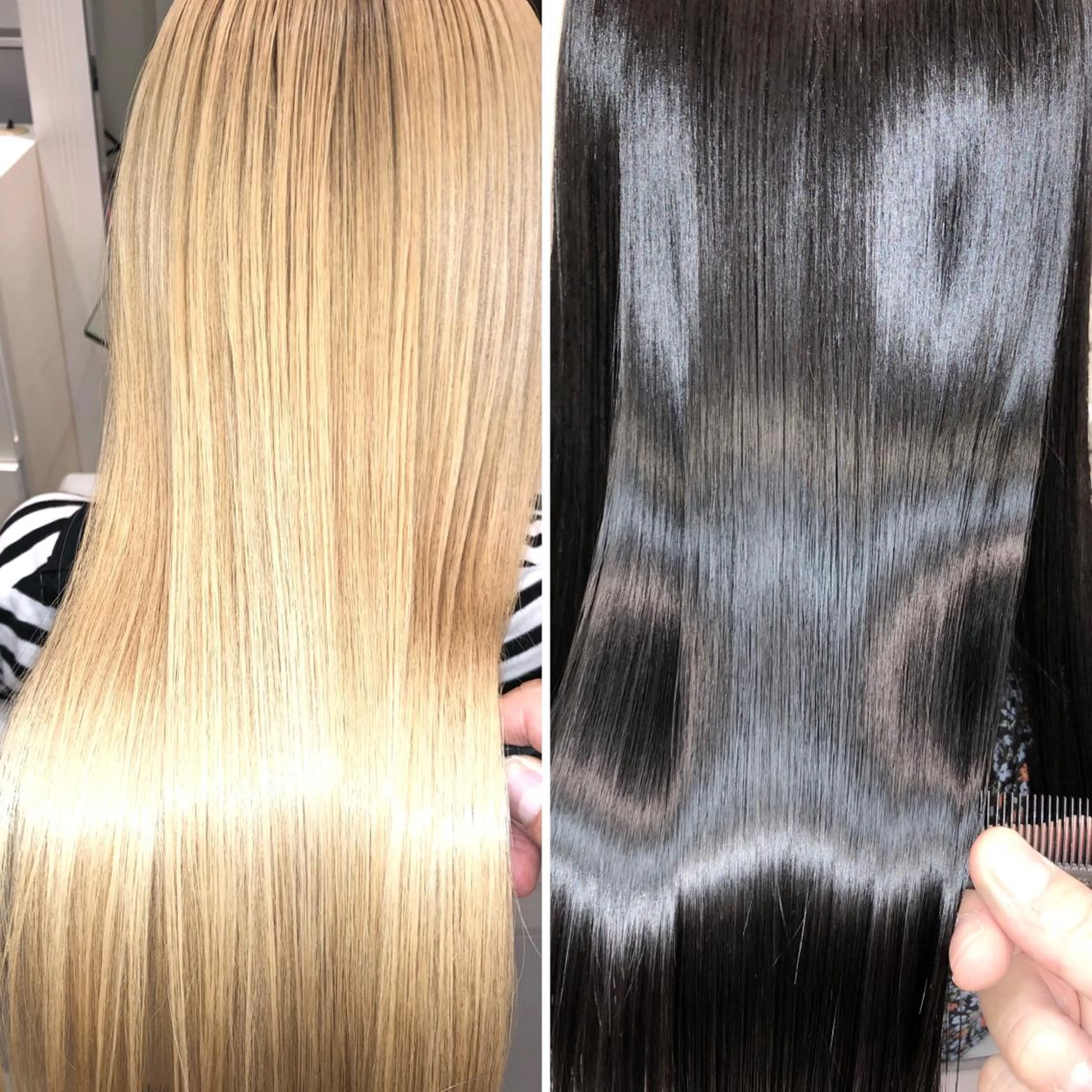 ロング カラー イルミナカラー カット ヘアカラー トリートメント 縮毛矯正/髪質改善 /ブリーチ/東陽町✨のヘアスタイル