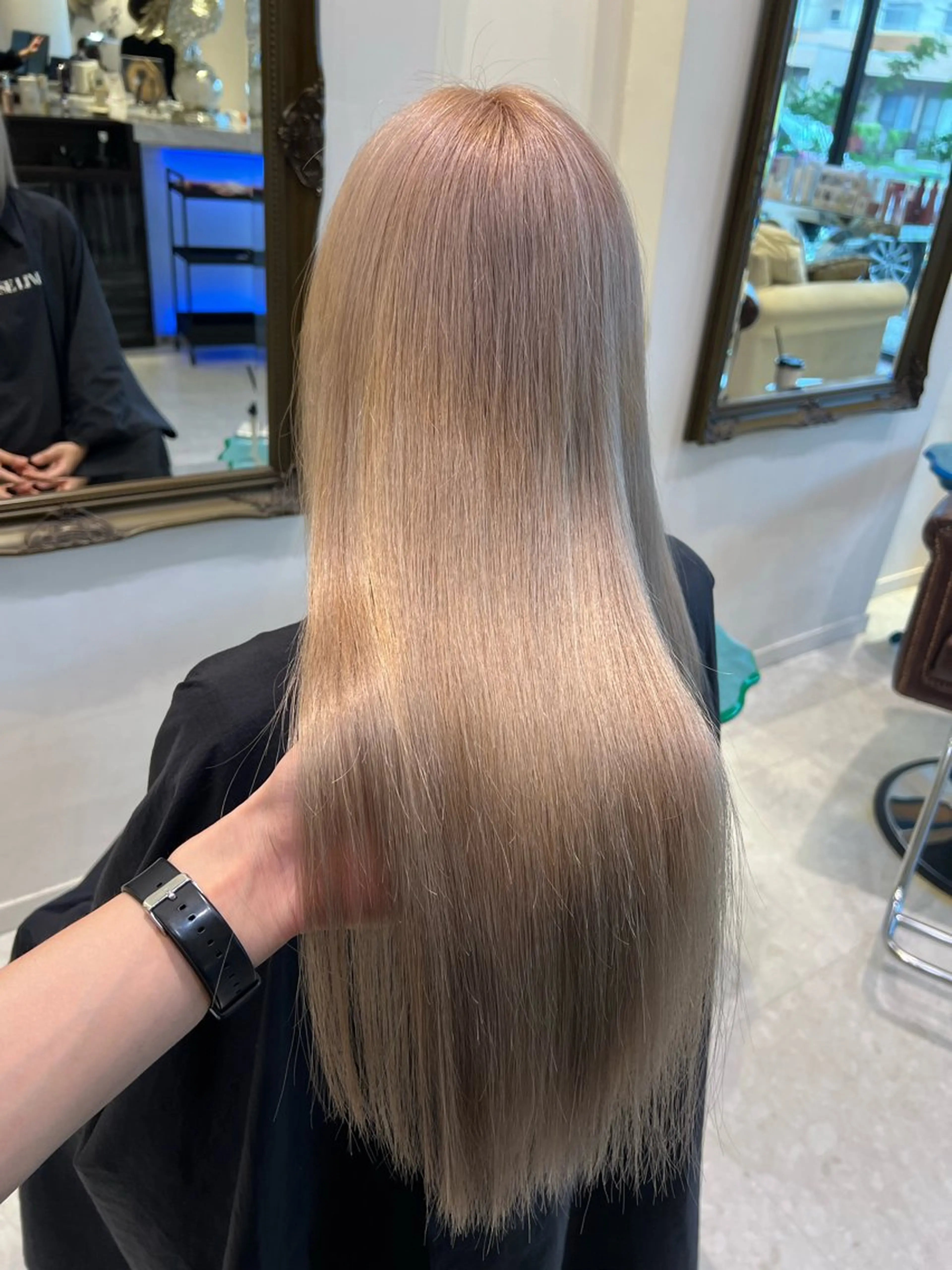 ロング 平田 和也のヘアスタイル