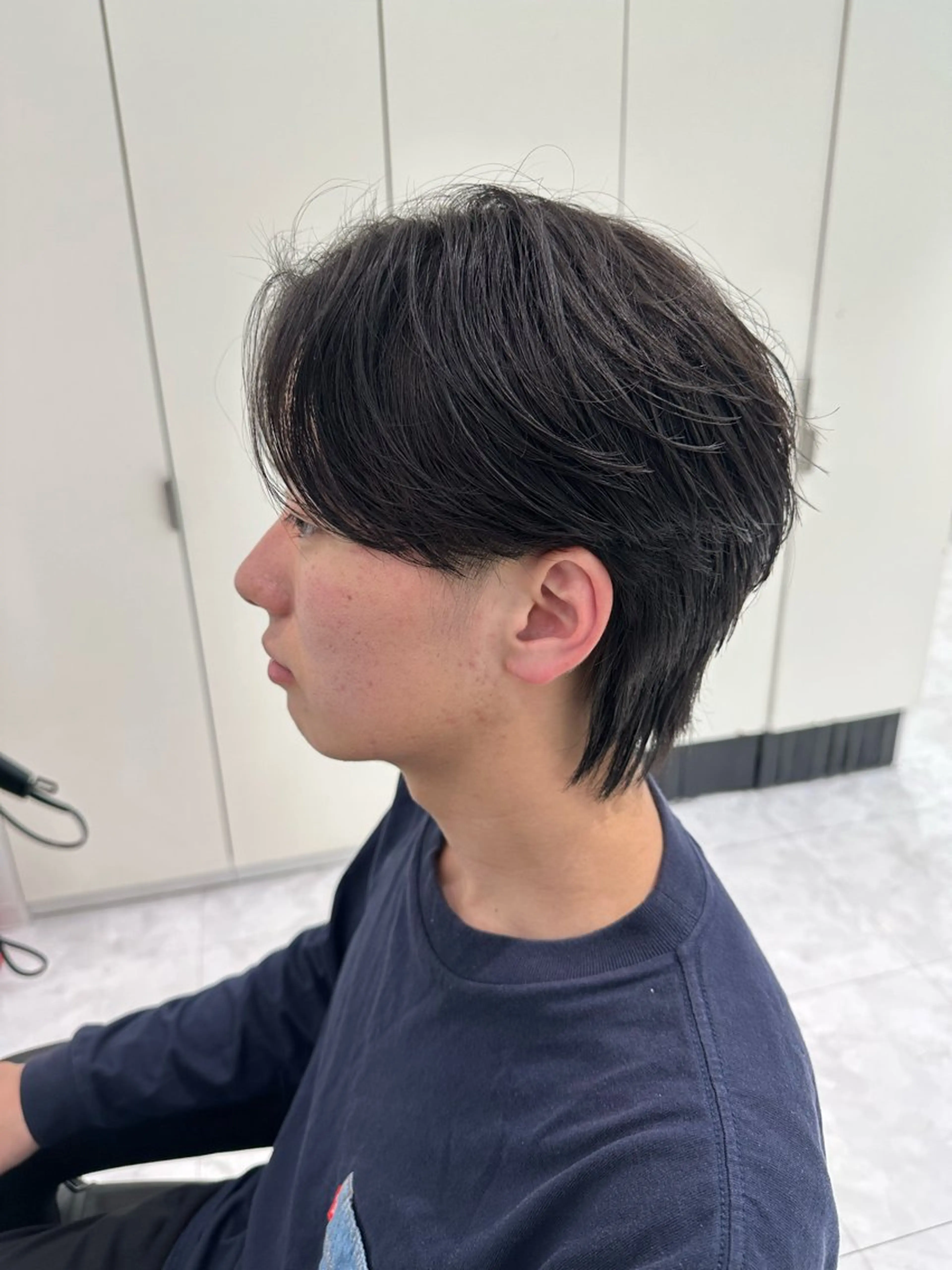 ショート パーマ メンズ カット パーマ 🐺韓国風メンズ特化 あさひ🐺のヘアスタイル