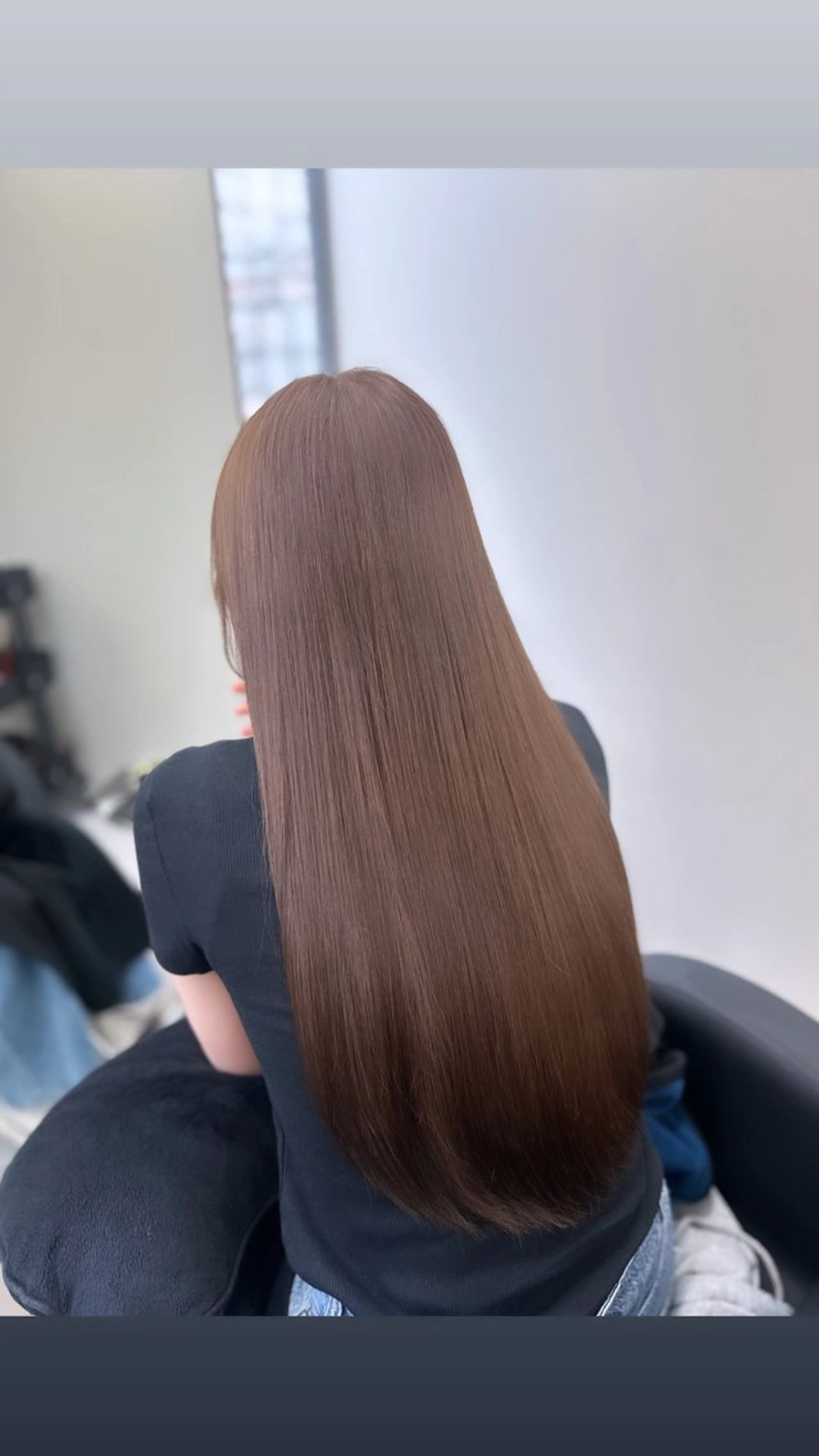 ロング カラー ブリーチ ブラウンカラー ダブルカラー ブリーチなしカラー ヘアカラー トリートメント 縮毛矯正/艶カラー /髪質改善/なんばのヘアスタイル