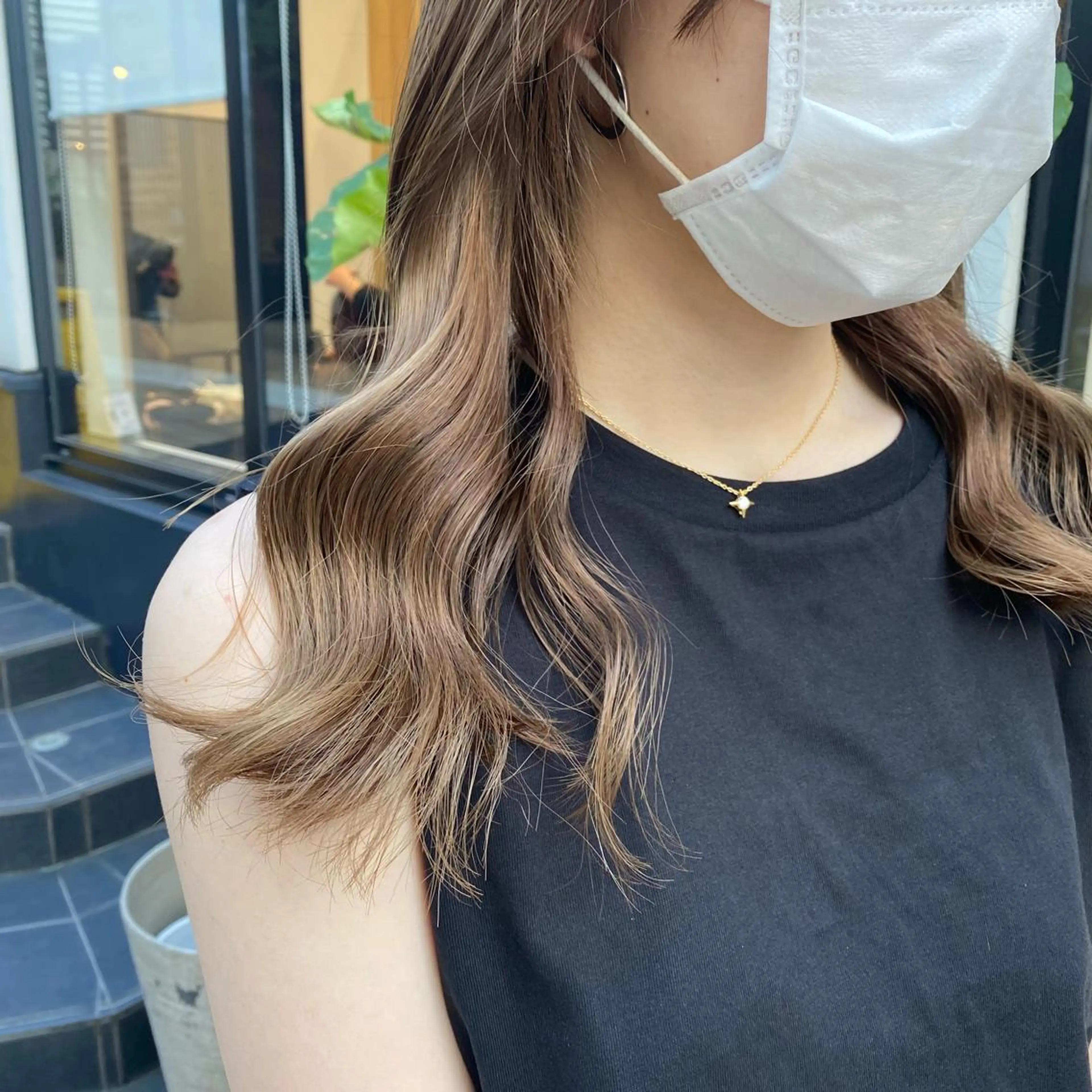 セミロング カラー ヘアアレンジ 完全💗マンツーマン marinのヘアスタイル