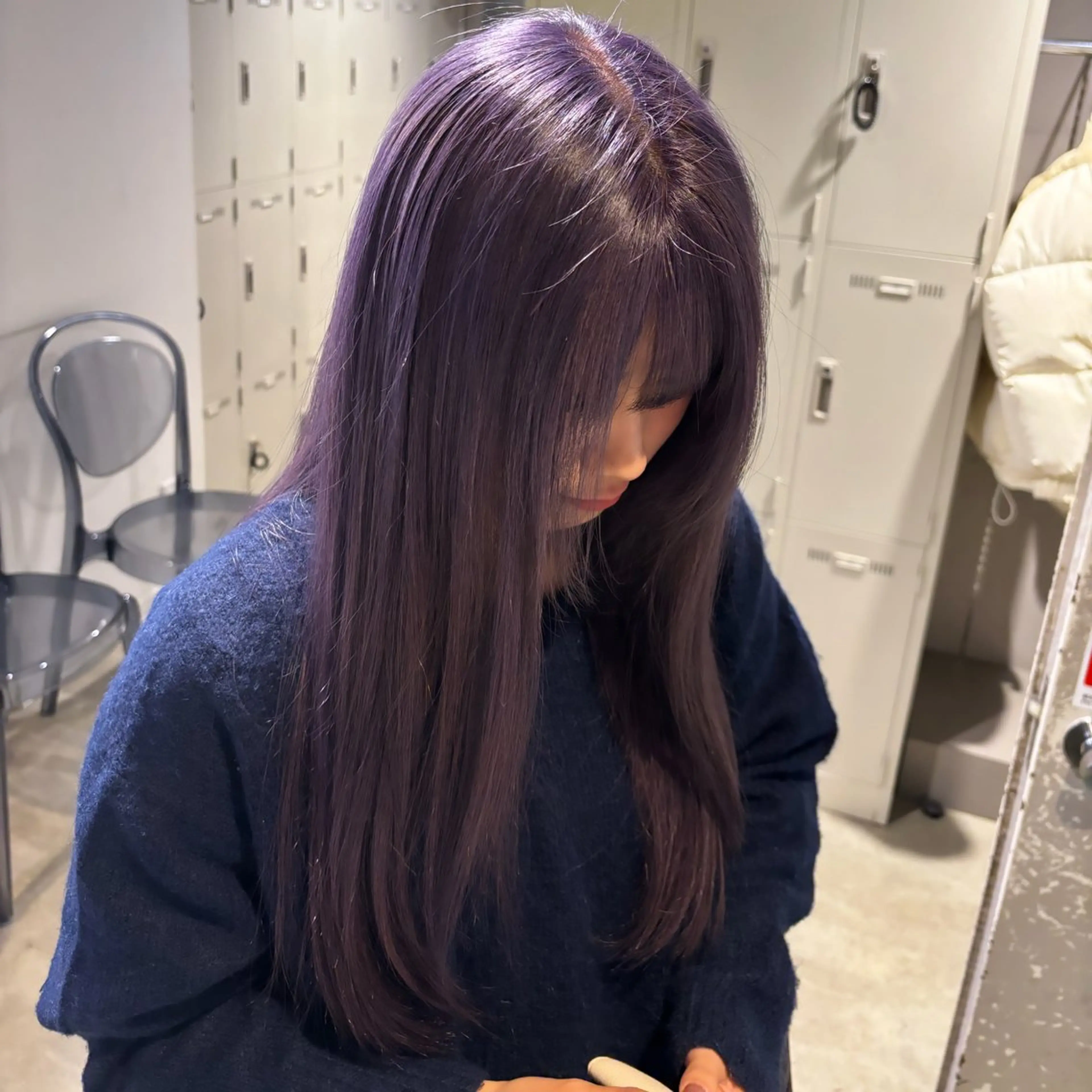 ロング カラー ヘアアレンジ ヘアカラー トリートメント ヘアセット 💗横浜美容室 💗HARUNAのヘアスタイル