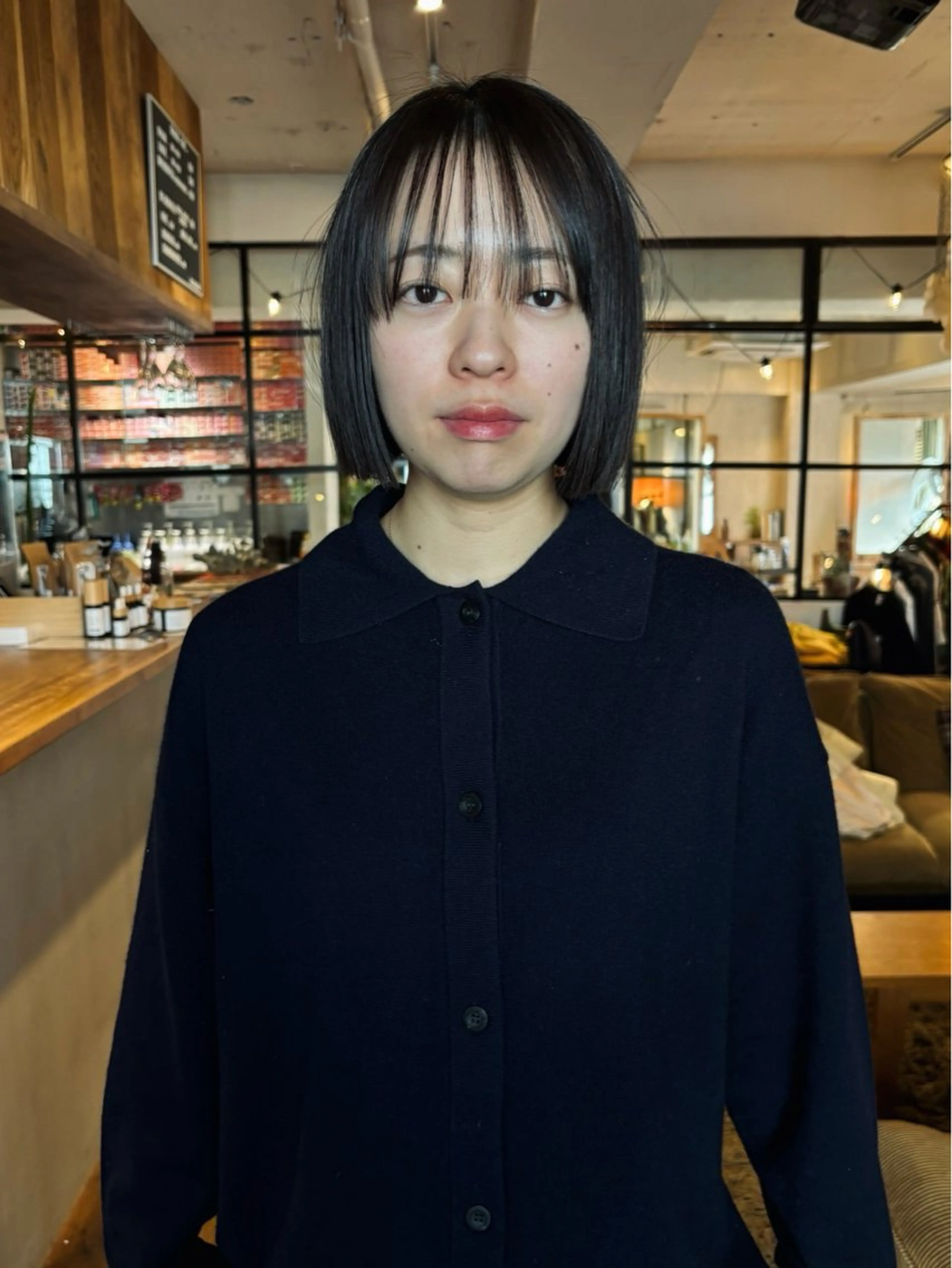 ショート ファッションに 溶け込むstyleのヘアスタイル
