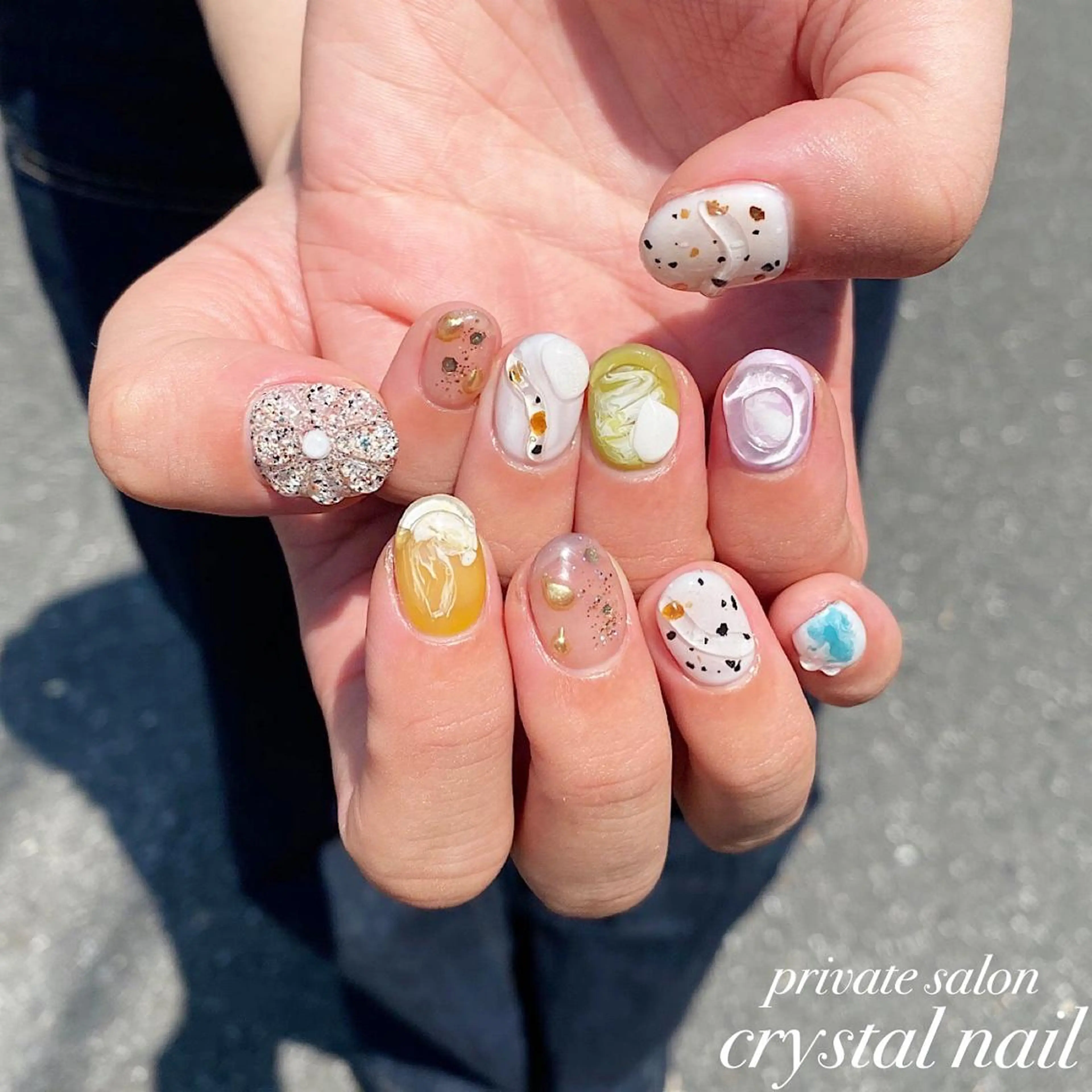 ネイル Crystal Nailのネイルデザイン
