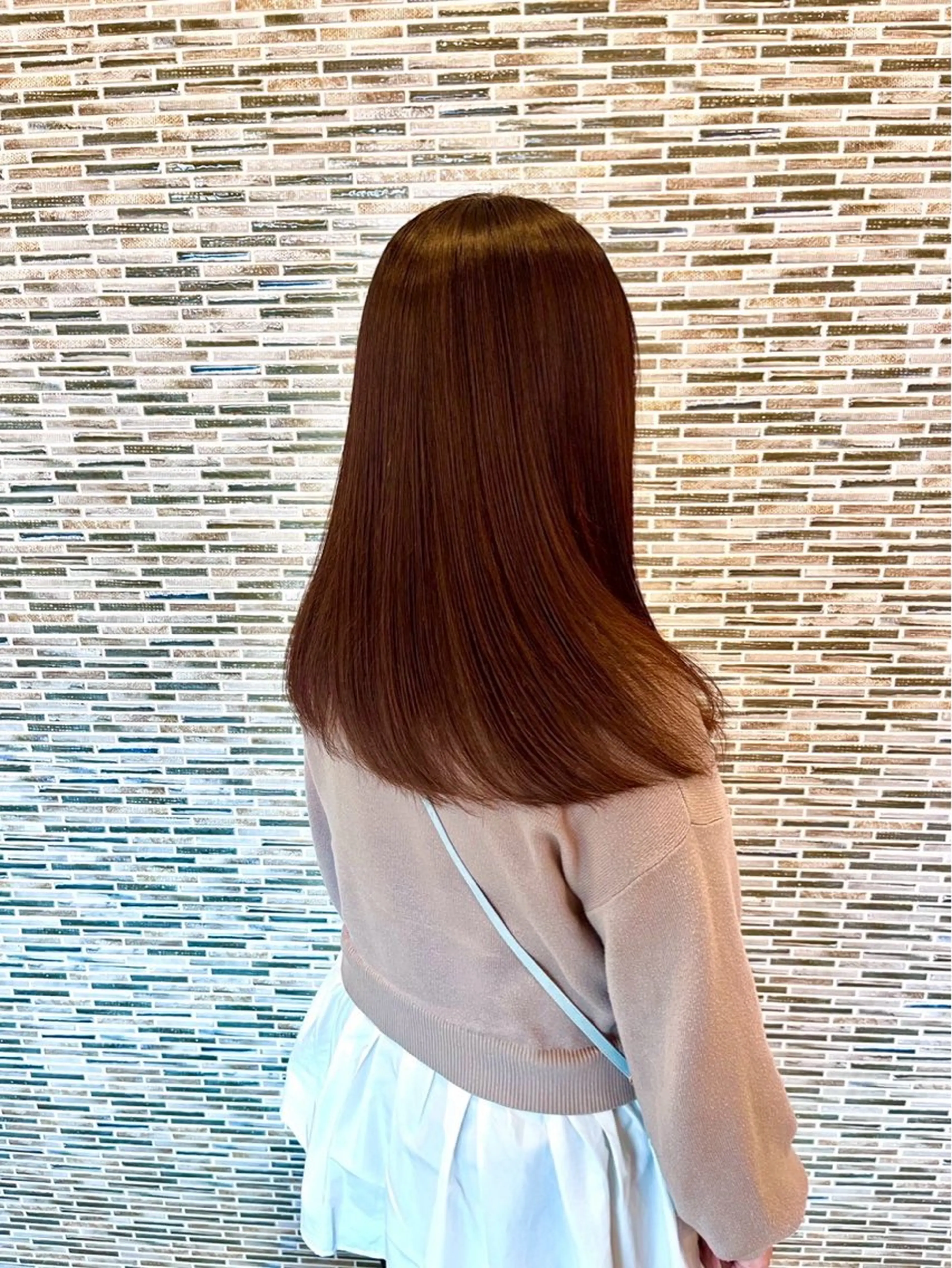 ロング カラー RICHAIR 山﨑 直也のヘアスタイル