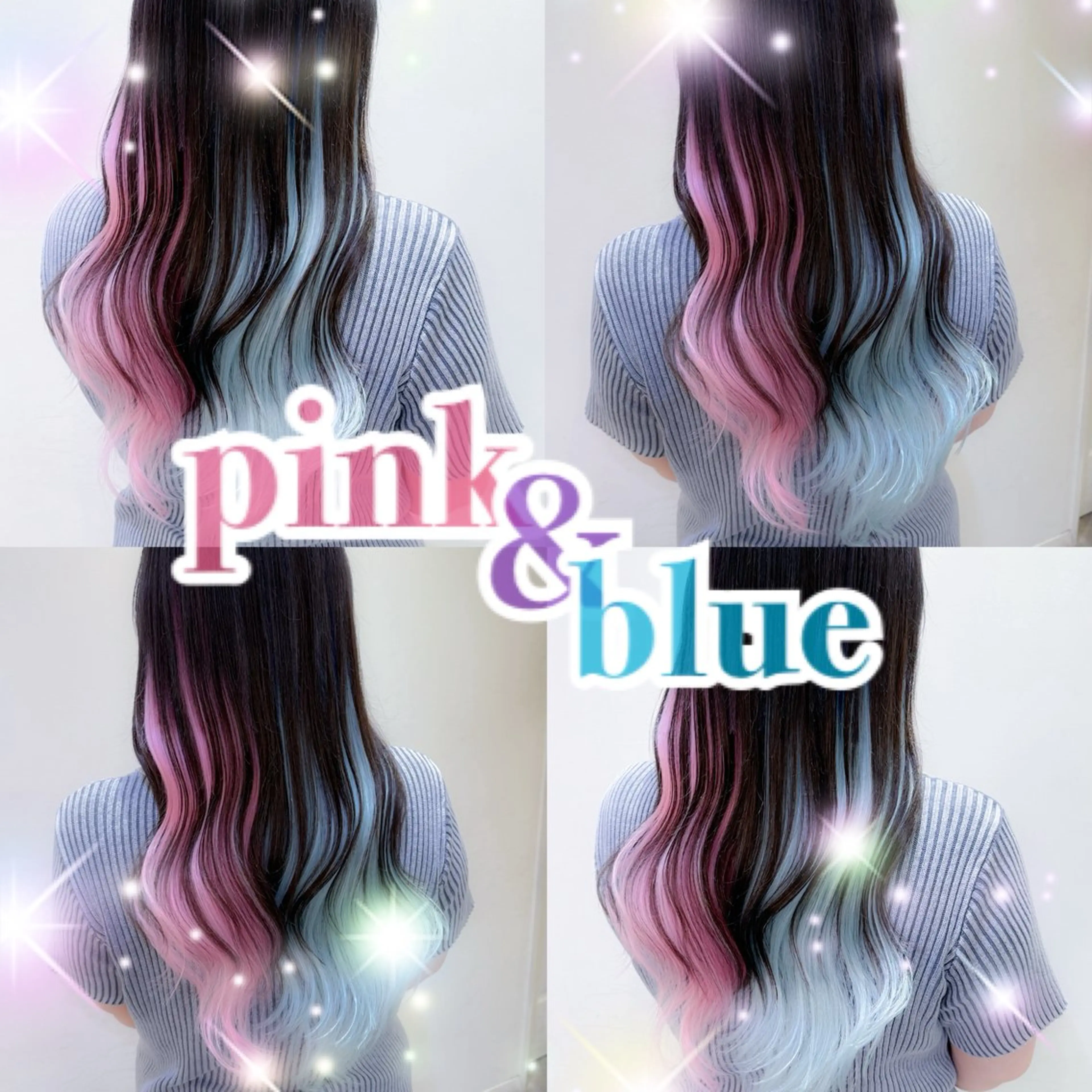 ロング カット エクステ 横浜🍒ルーツカラー エクステ／RIEのヘアスタイル