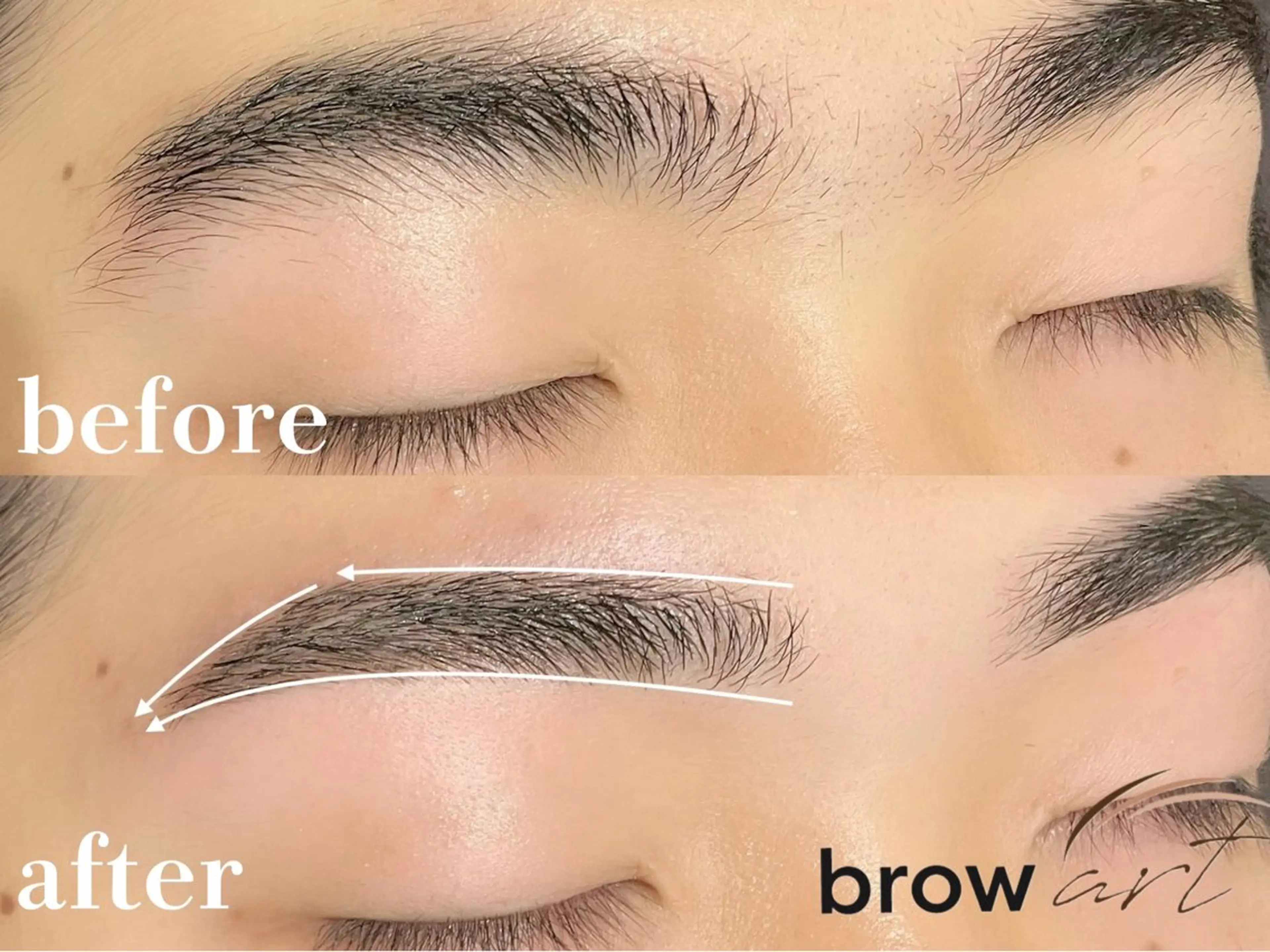 メンズ アイブロウ ワックス脱毛 眉カット その他(アイブロウ) 眉毛専門店brow art上野店　阿部の眉毛・アイブロウイメージ
