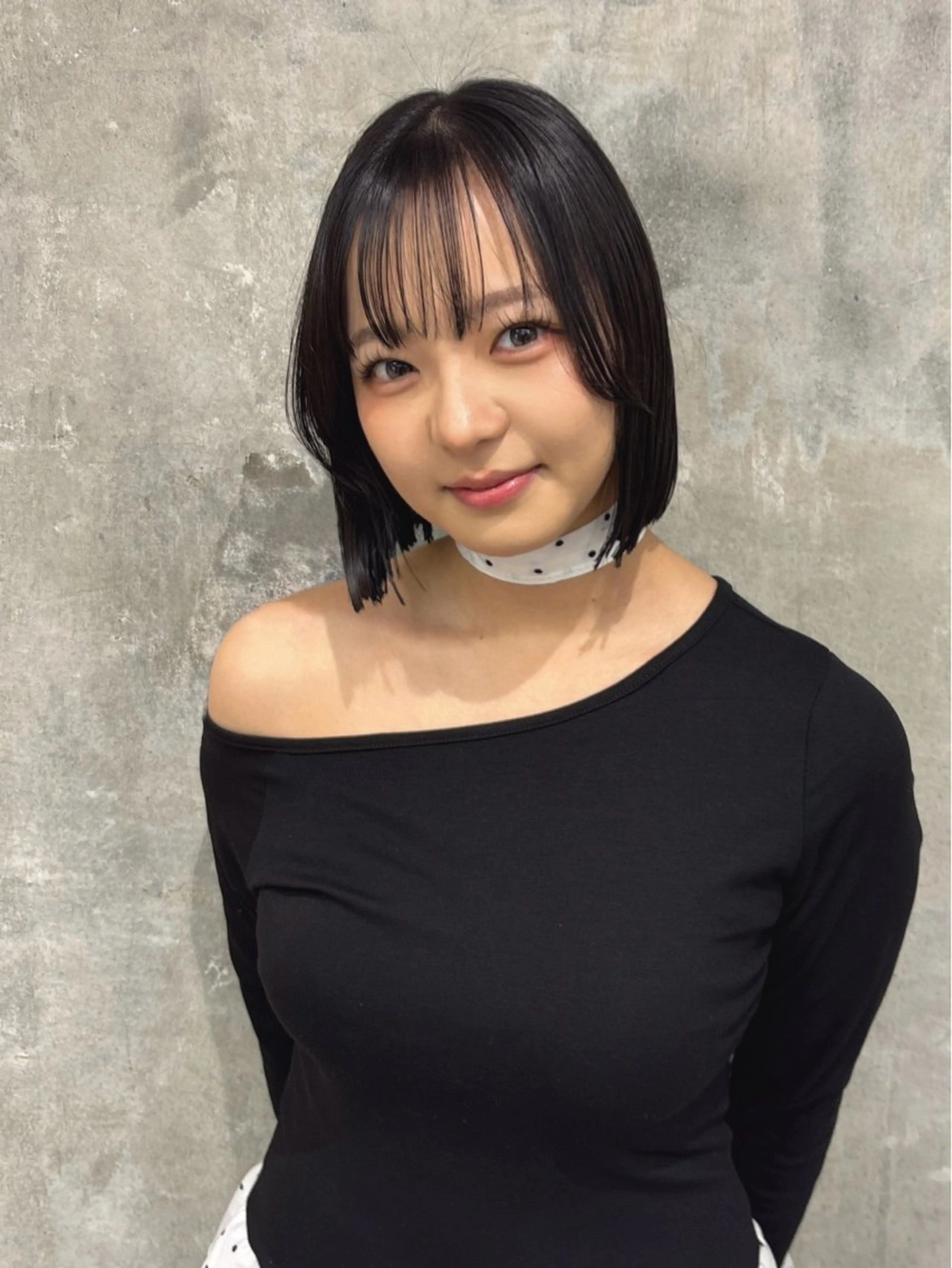 ミディアム ショート・ボブ 🌈chinaのヘアスタイル