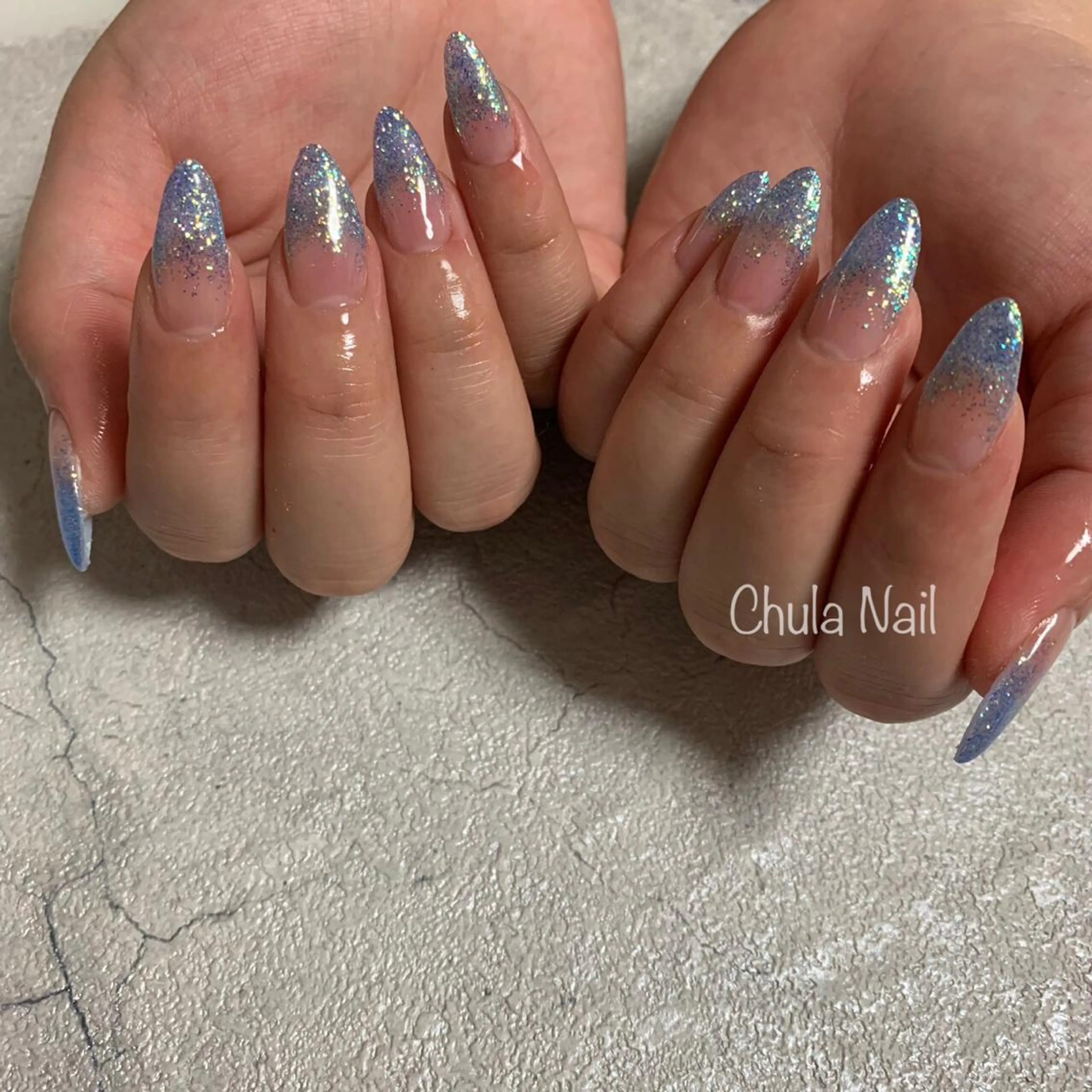 ネイル グラデーション ハンドネイル ëmma nail_ by chulaのネイルデザイン