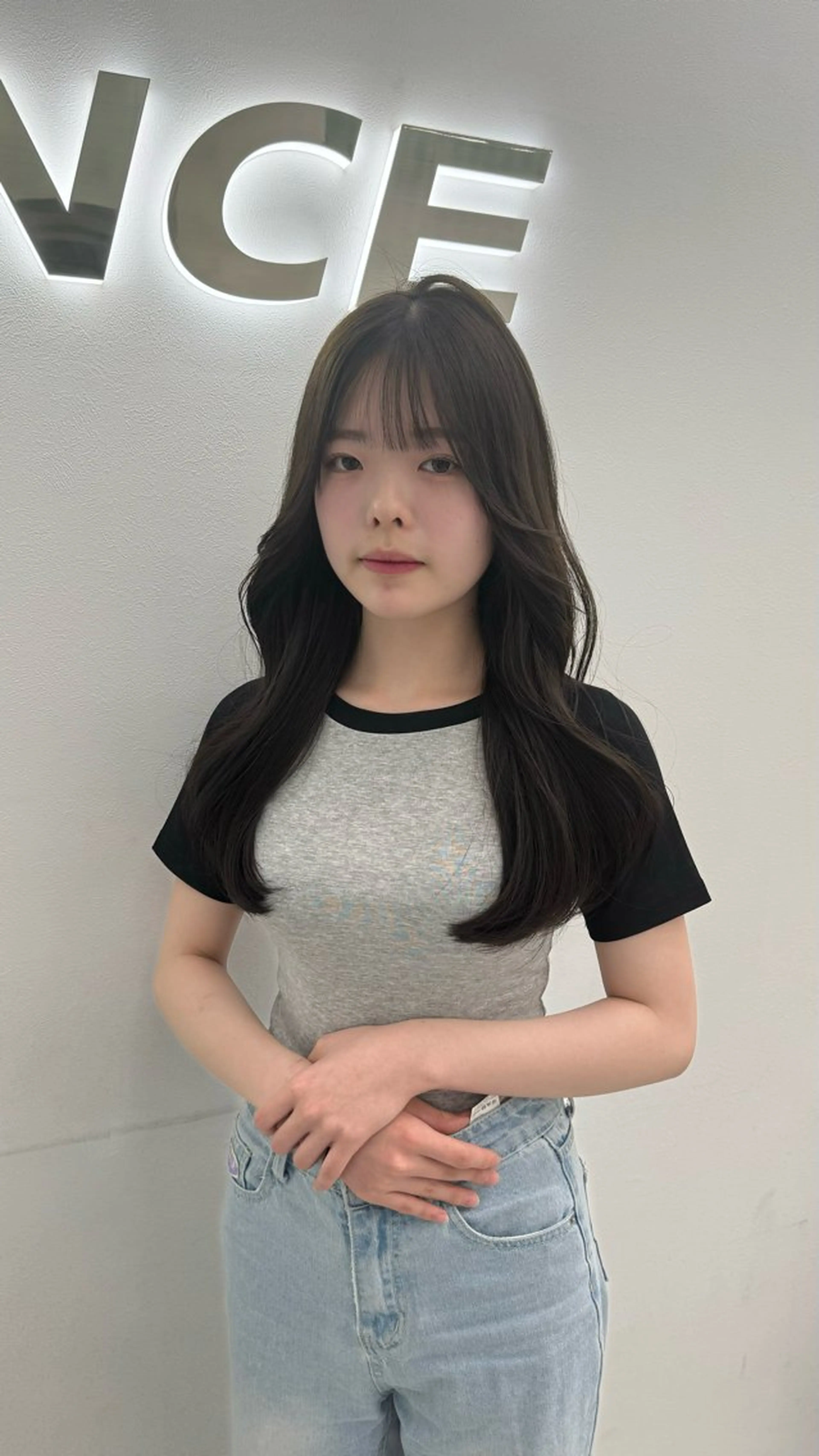 ロング 大人っぽ中韓レディ ヘア🤍MAOのヘアスタイル