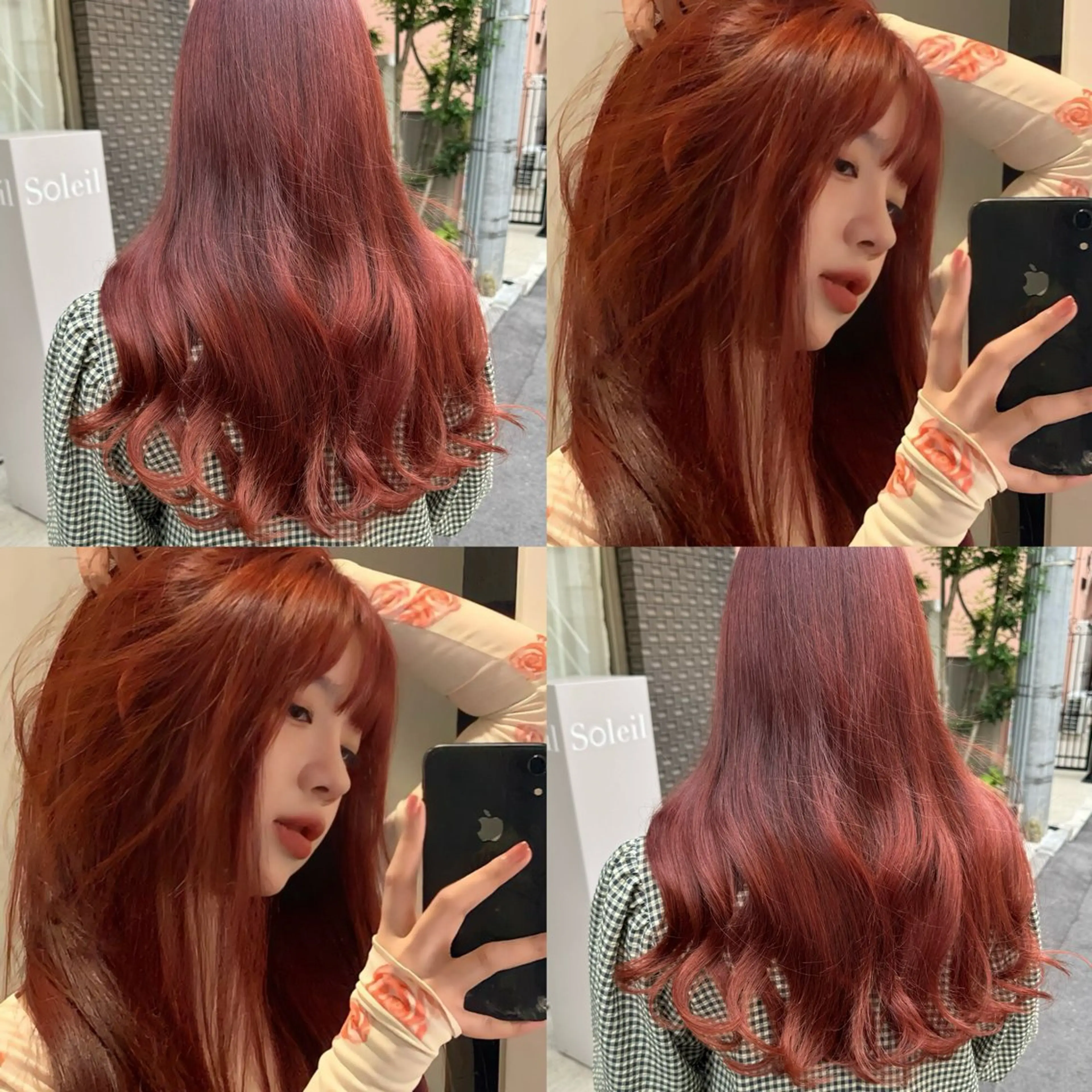 ロング カラー カット ヘアカラー トリートメント ブリーチなしカラー kana🐱のヘアスタイル