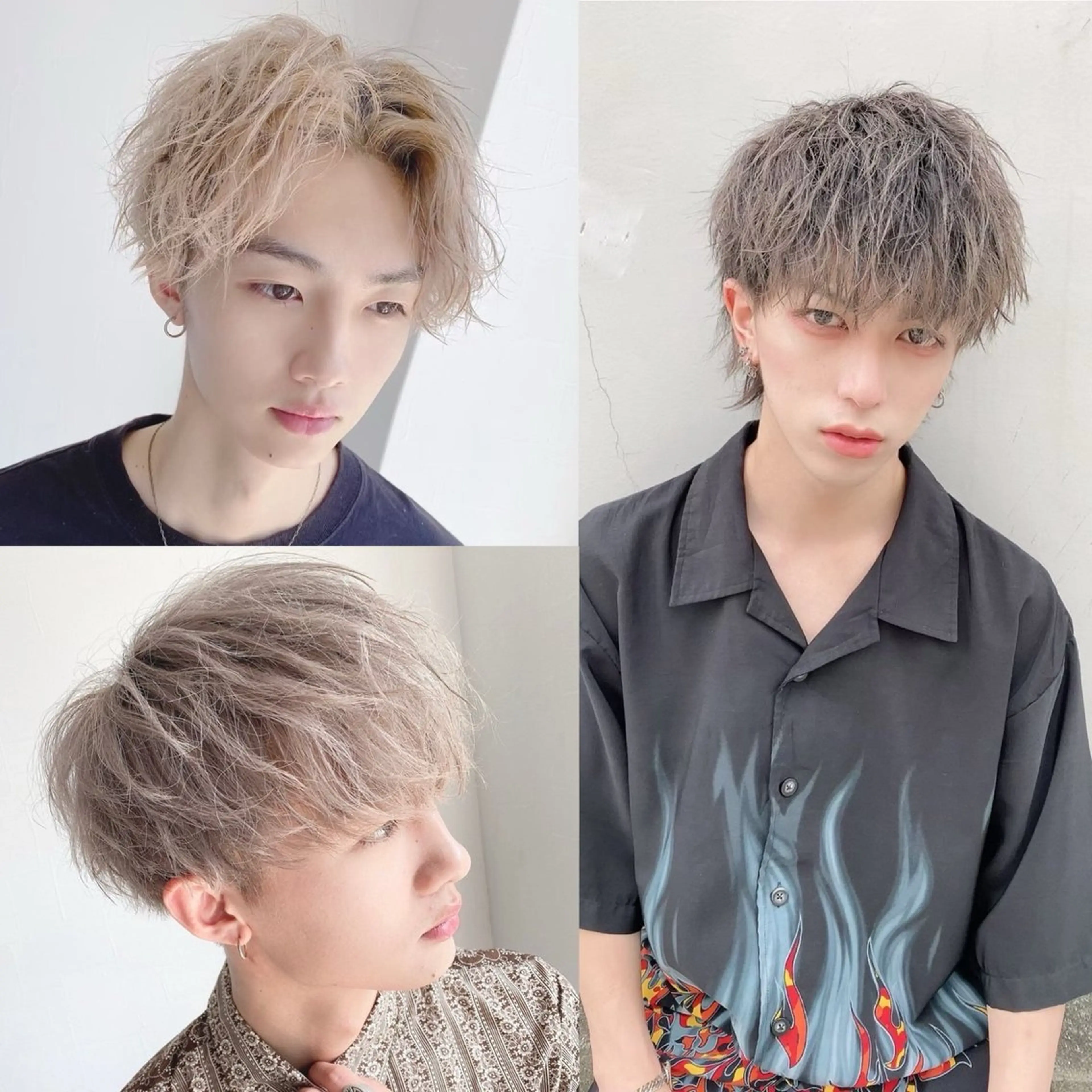 ショート パーマ 上霜 菜月のヘアスタイル