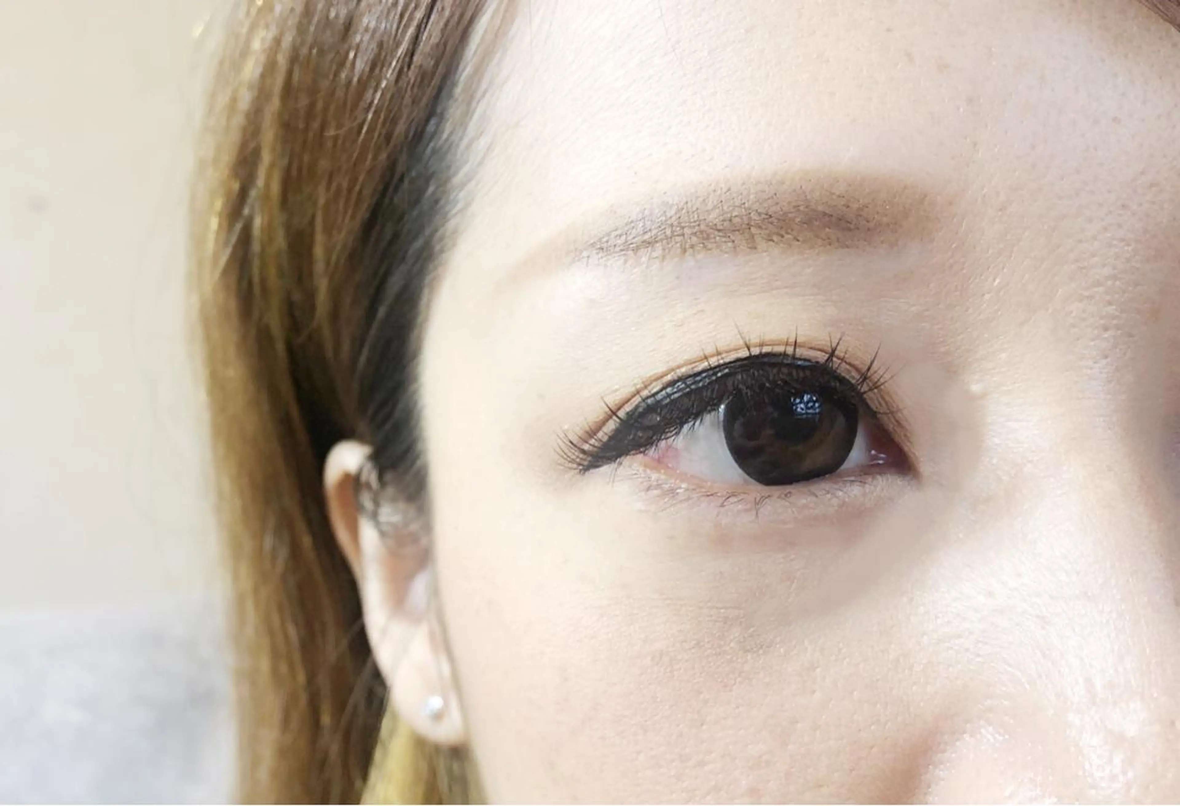 マツエク・マツパ 船曳 鈴菜のヘアスタイル