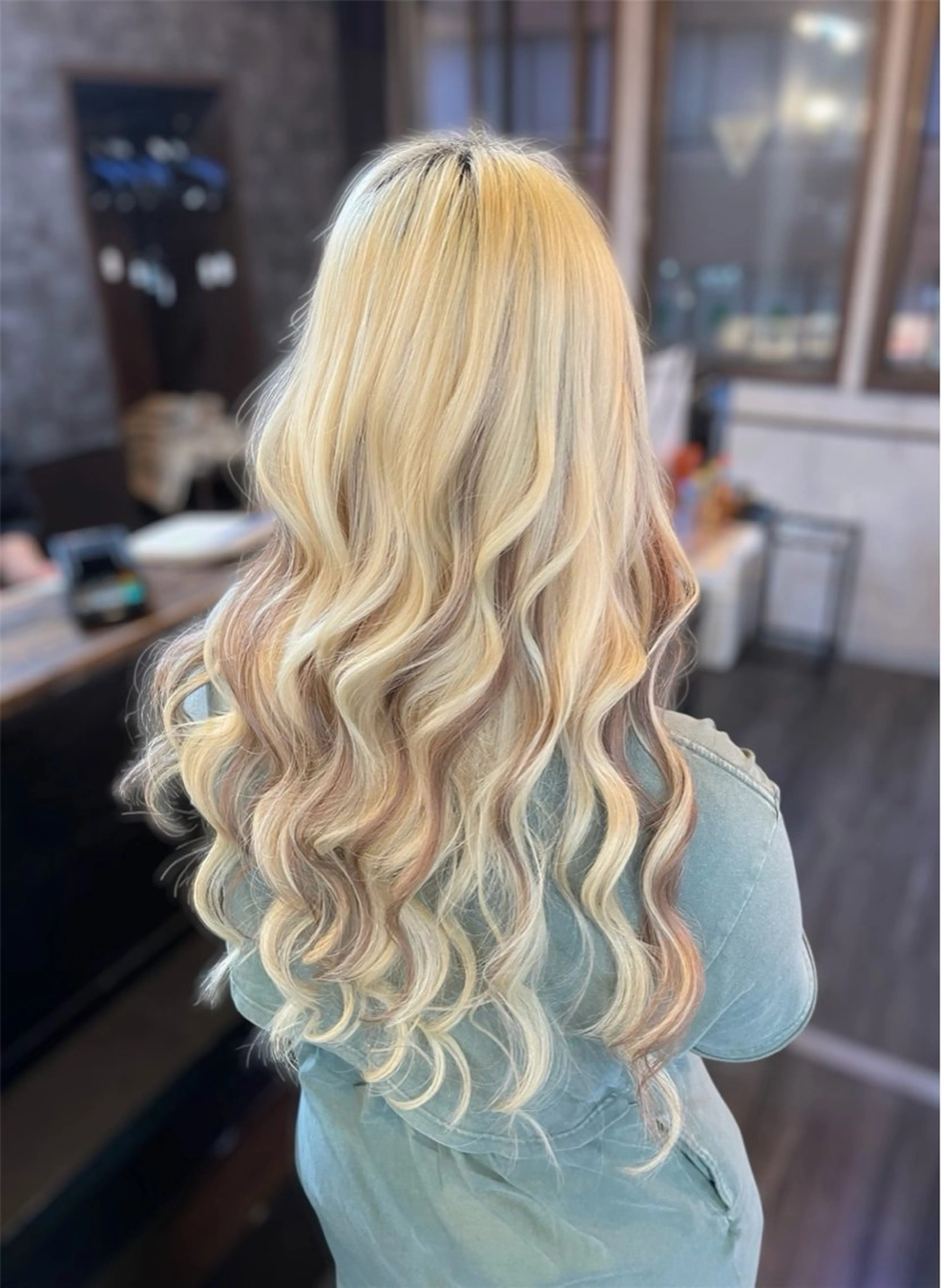 ロング エクステ KIRA スズキ タクヤ／店長のヘアスタイル