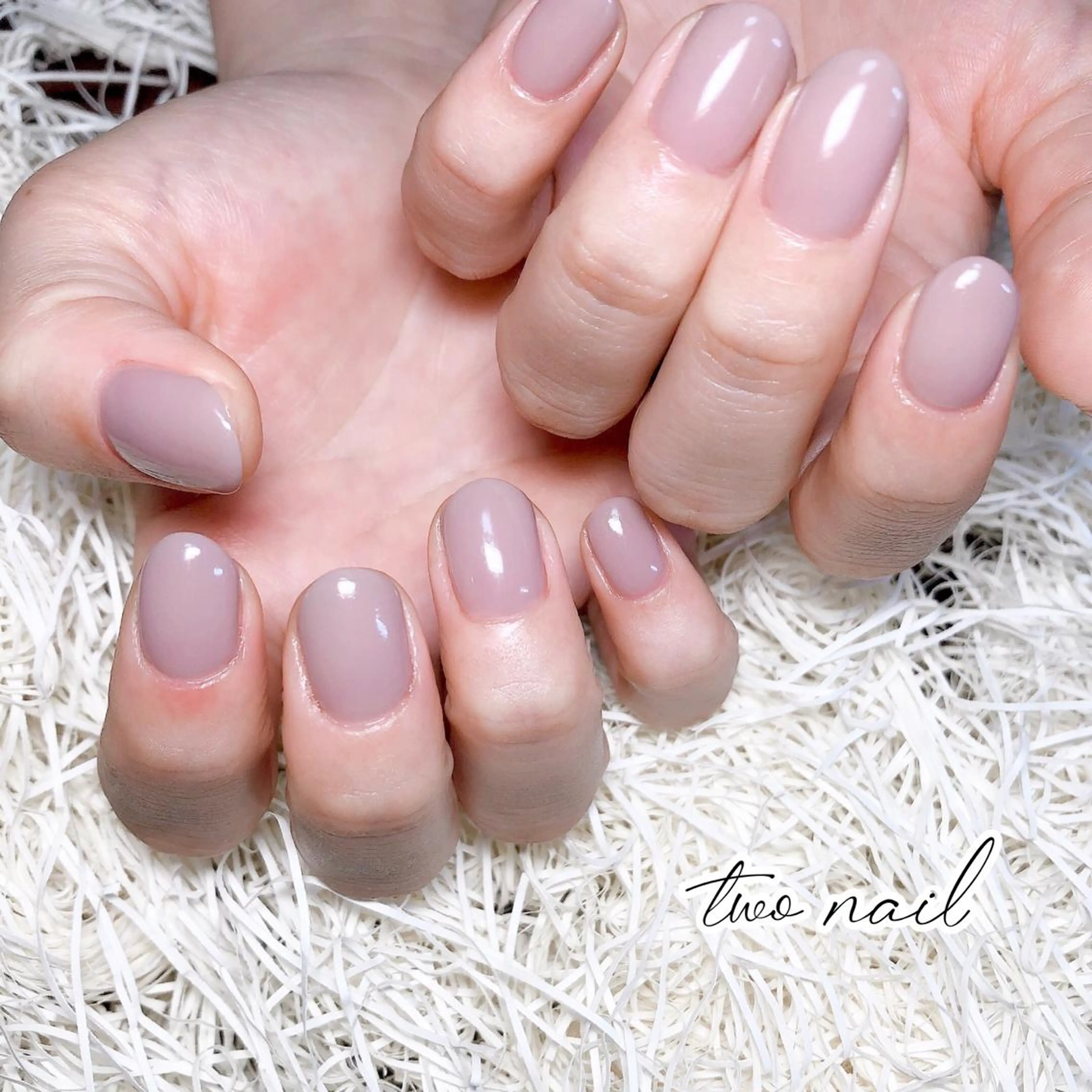 ネイル アートネイル フットネイル ハート ニュアンスネイル ホワイト ハンドネイル two nailのネイルデザイン