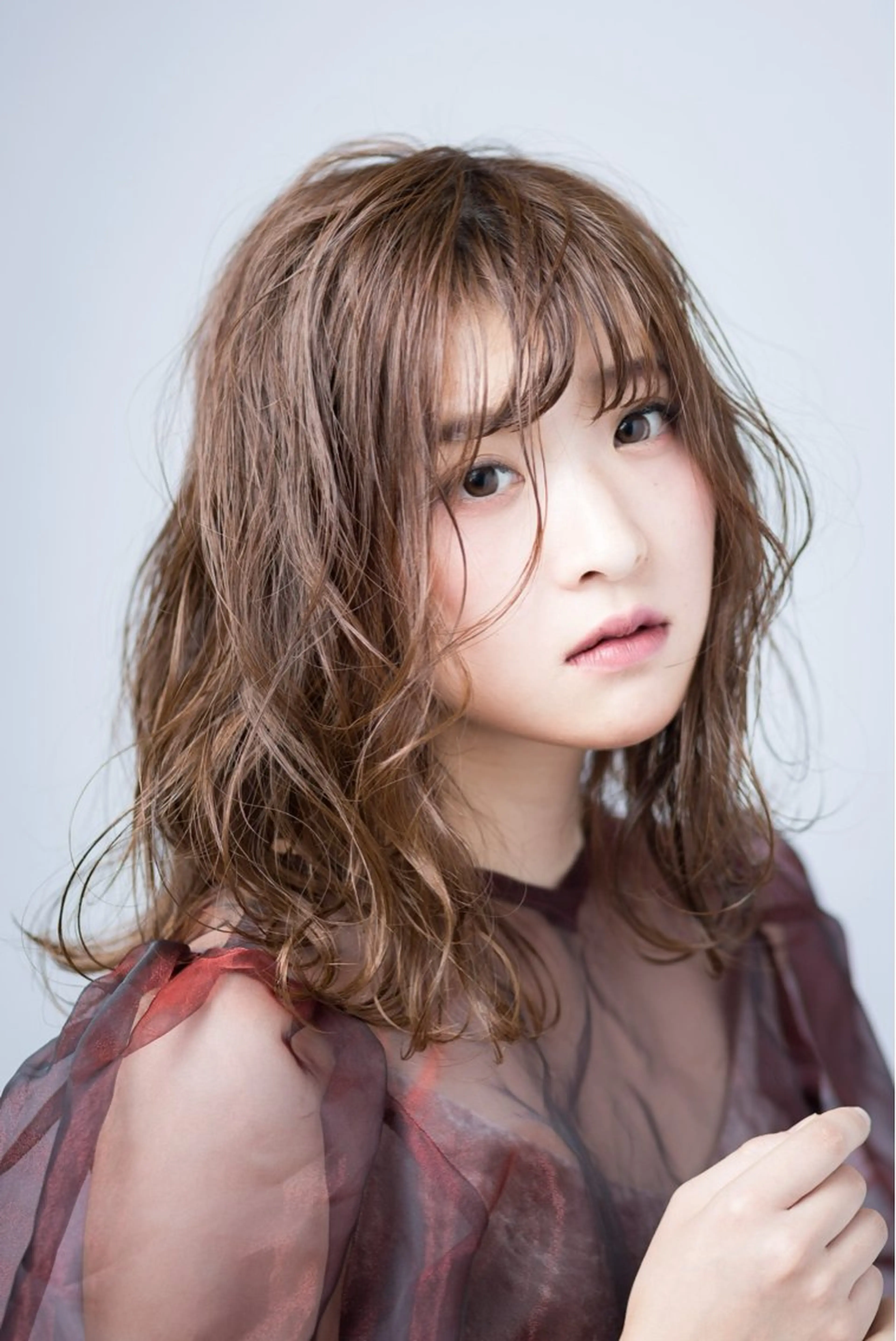 セミロング カラー 髪質改善 ♦️髪質改善縮毛矯正 美髪💍谷口克也♦️のヘアスタイル