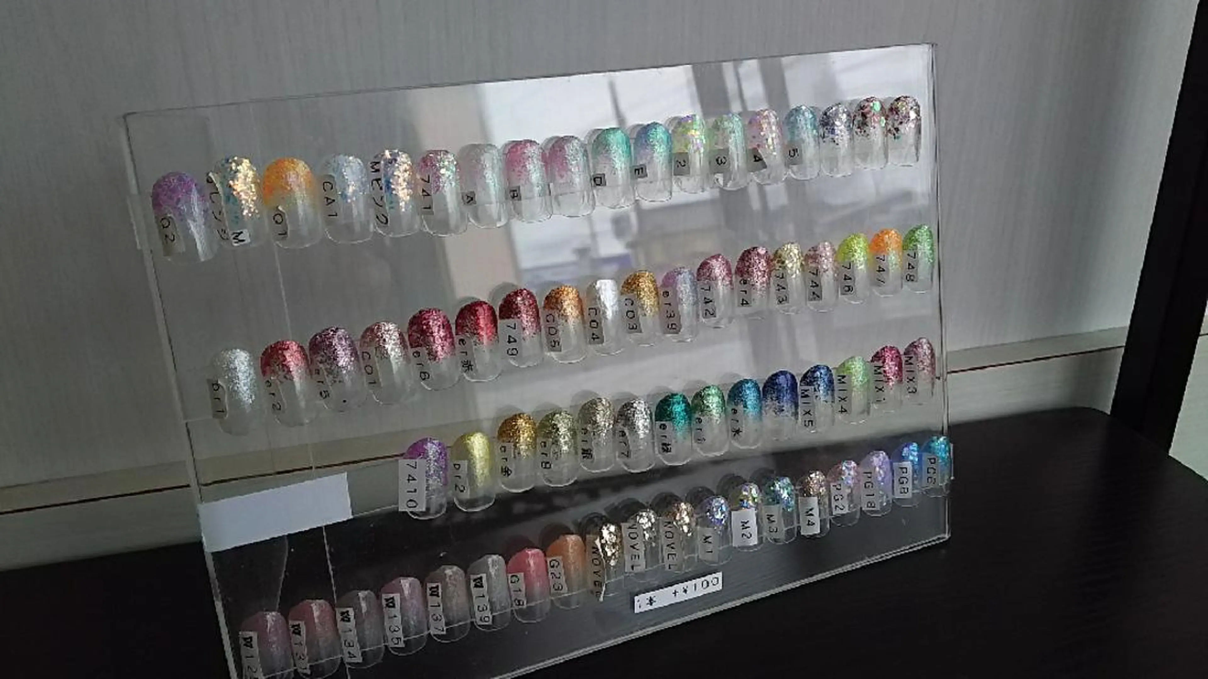 長さだし10本ｽｶﾙﾌﾟﾁｭｱ✨選べるラメ仕上げ🌈の写真