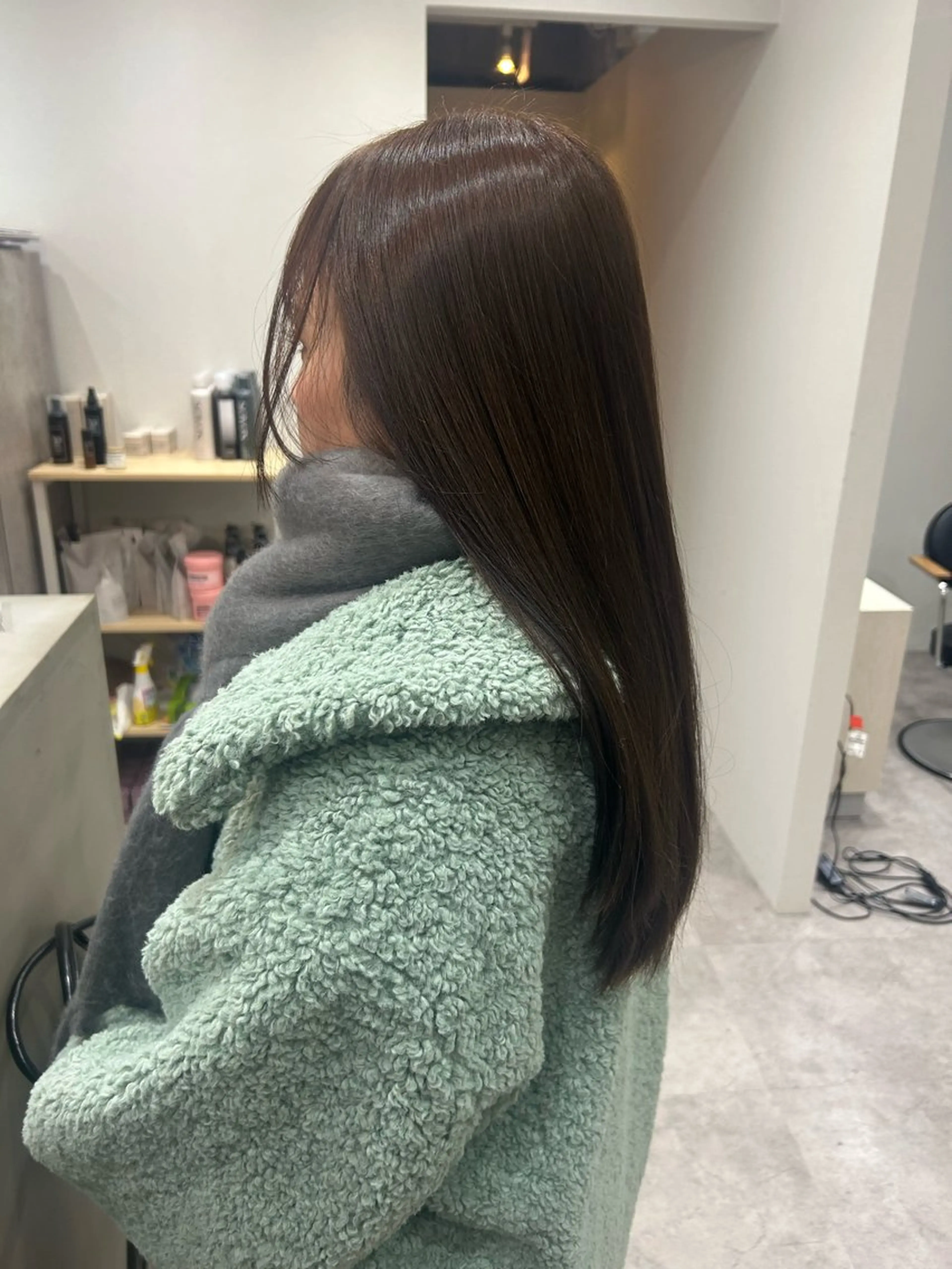 セミロング カラー ヘアアレンジ ヘアカラー ボブ /ニュアンス/ satomi🧸💖のヘアスタイル