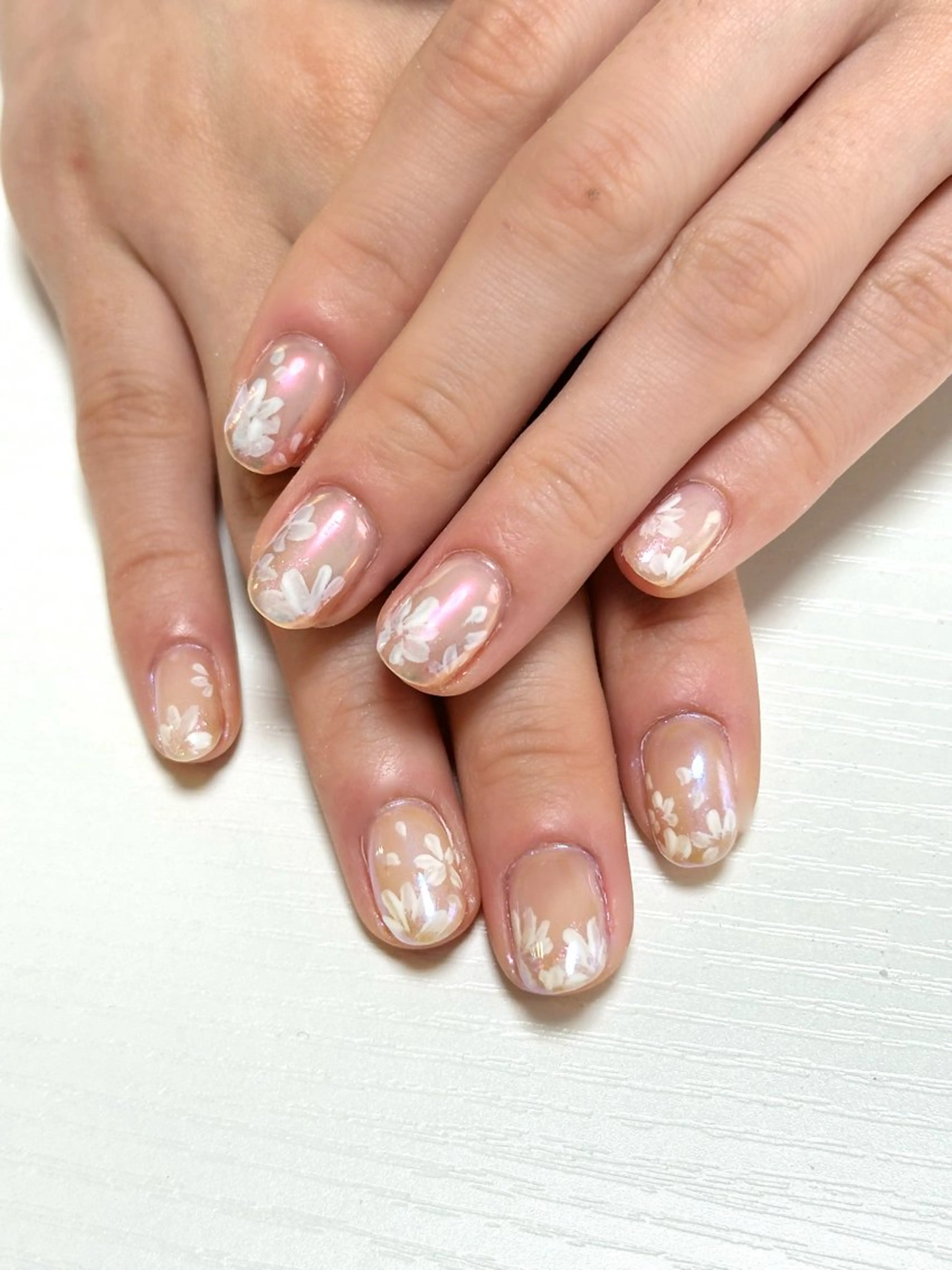 ネイル ハンドネイル salon iris 🦋北広島市大曲のネイルデザイン