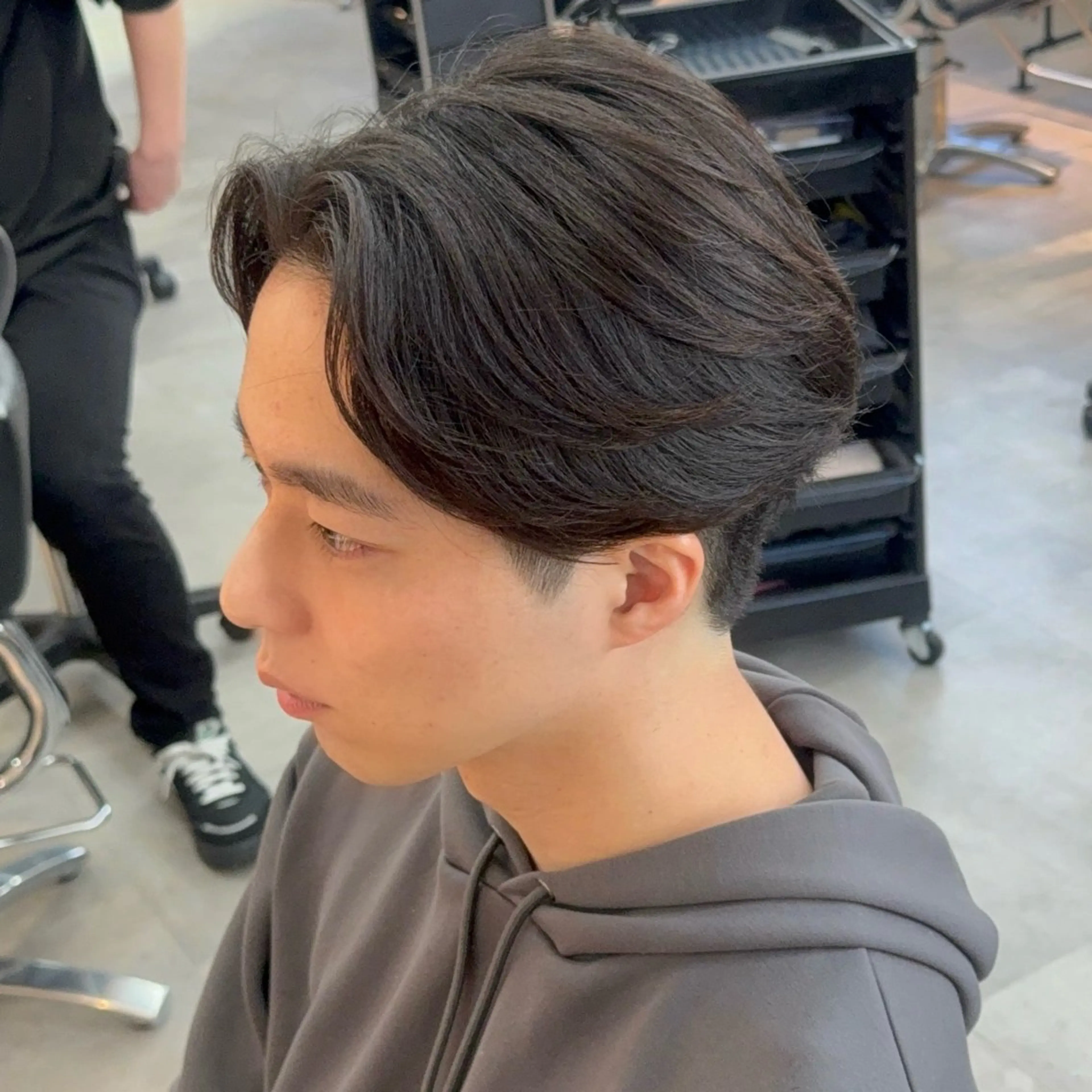 メンズ メンズ韓国風 メンズパーマ カット 縮毛矯正 トリートメント 垢抜けへの近道✂️ メンズ縮毛矯正/齊藤のヘアスタイル