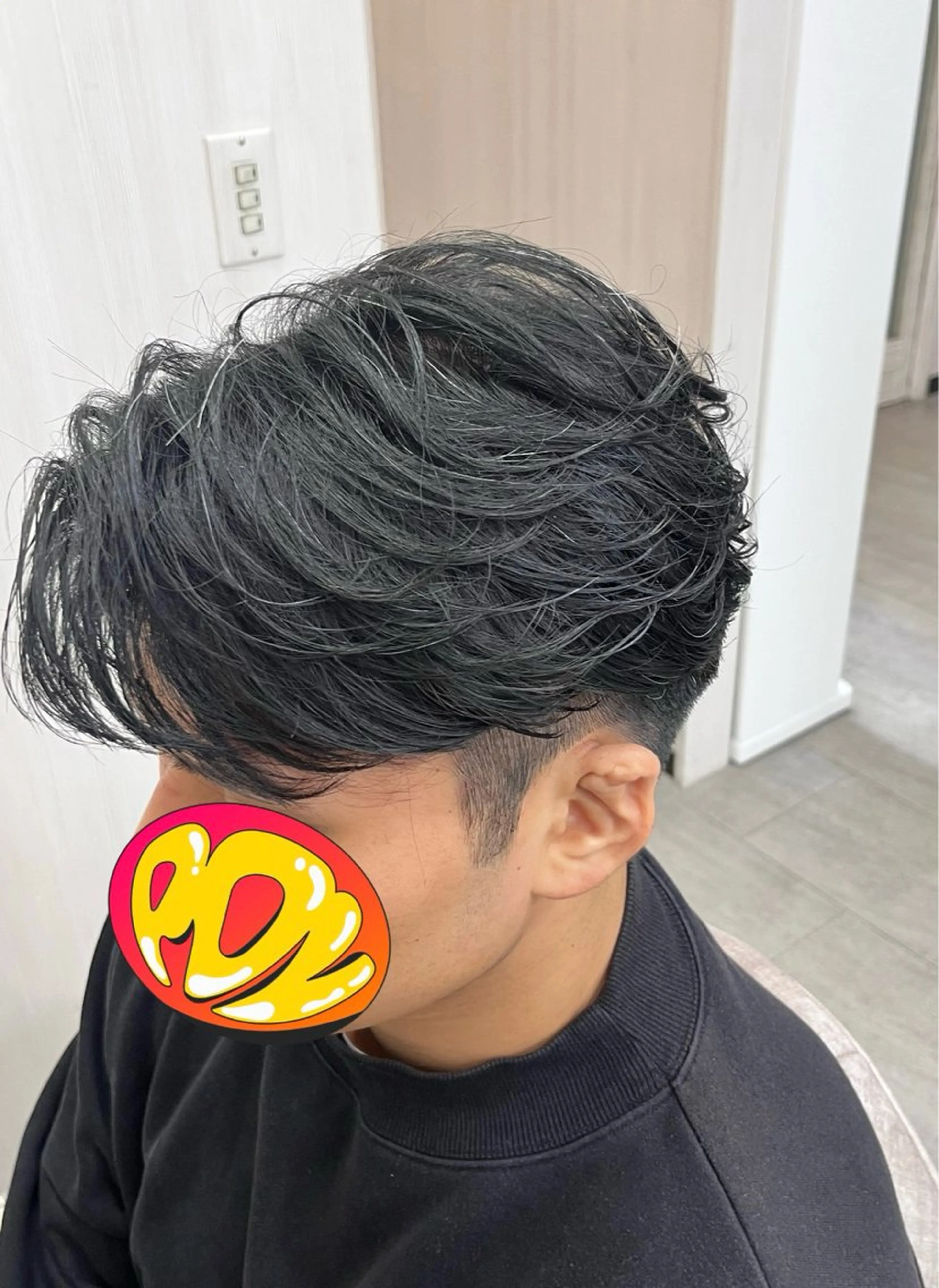 【👑韓国風カルマパーマ】 ☆メンズカット+韓国風カルマパーマの写真