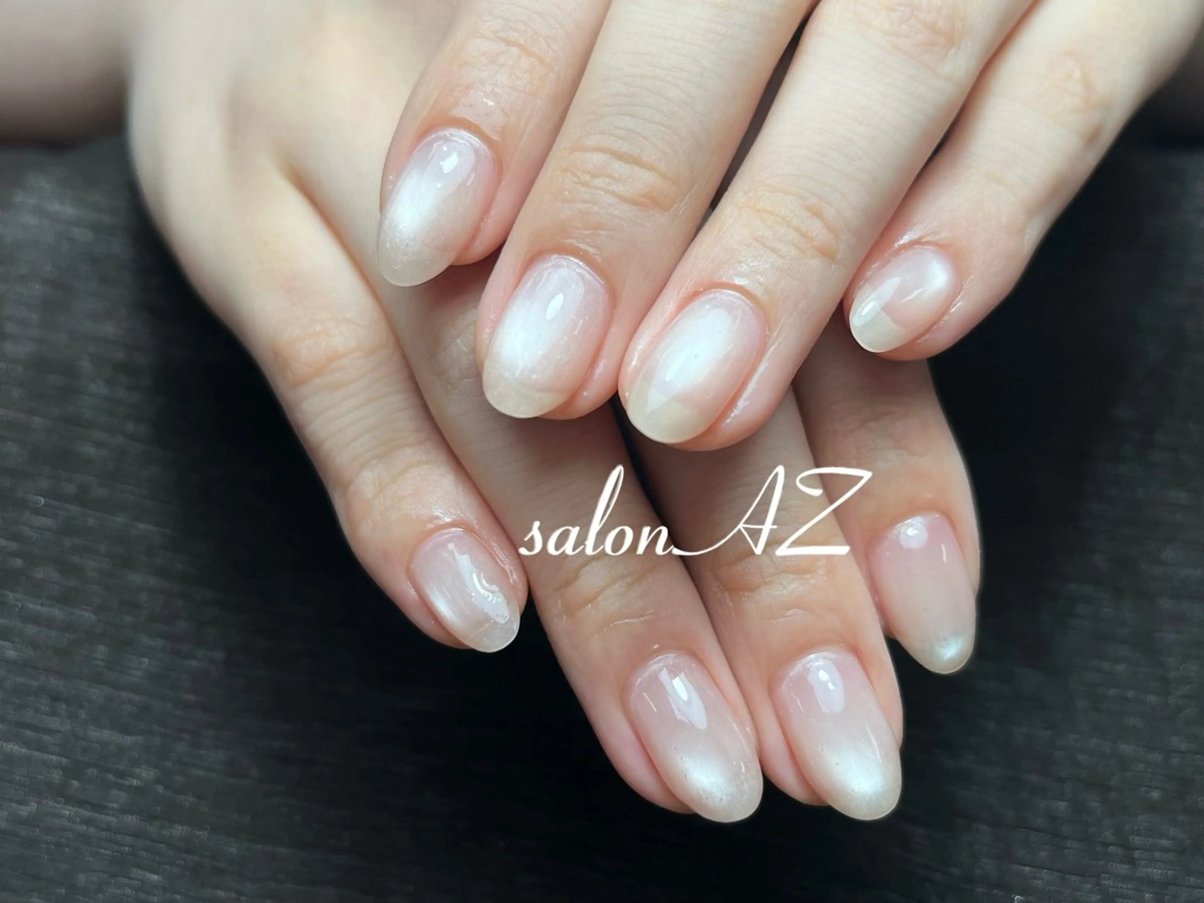 ネイル アートネイル 長さ出し フットネイル フレンチネイル ジェルネイル salon AZのネイルデザイン