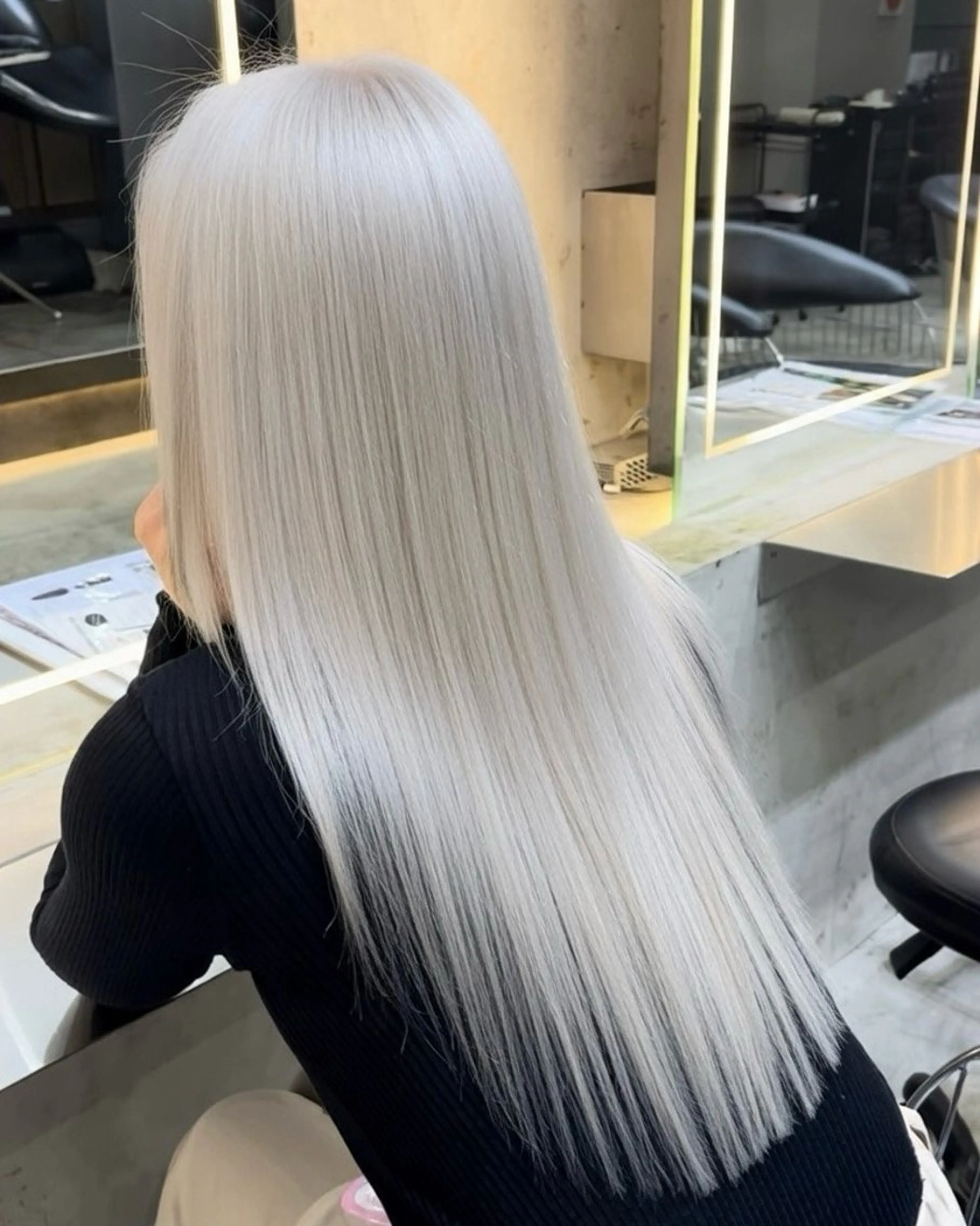 ロング カット ヘアカラー ケアブリーチ/ 髪質改善/垣尾颯大のヘアスタイル