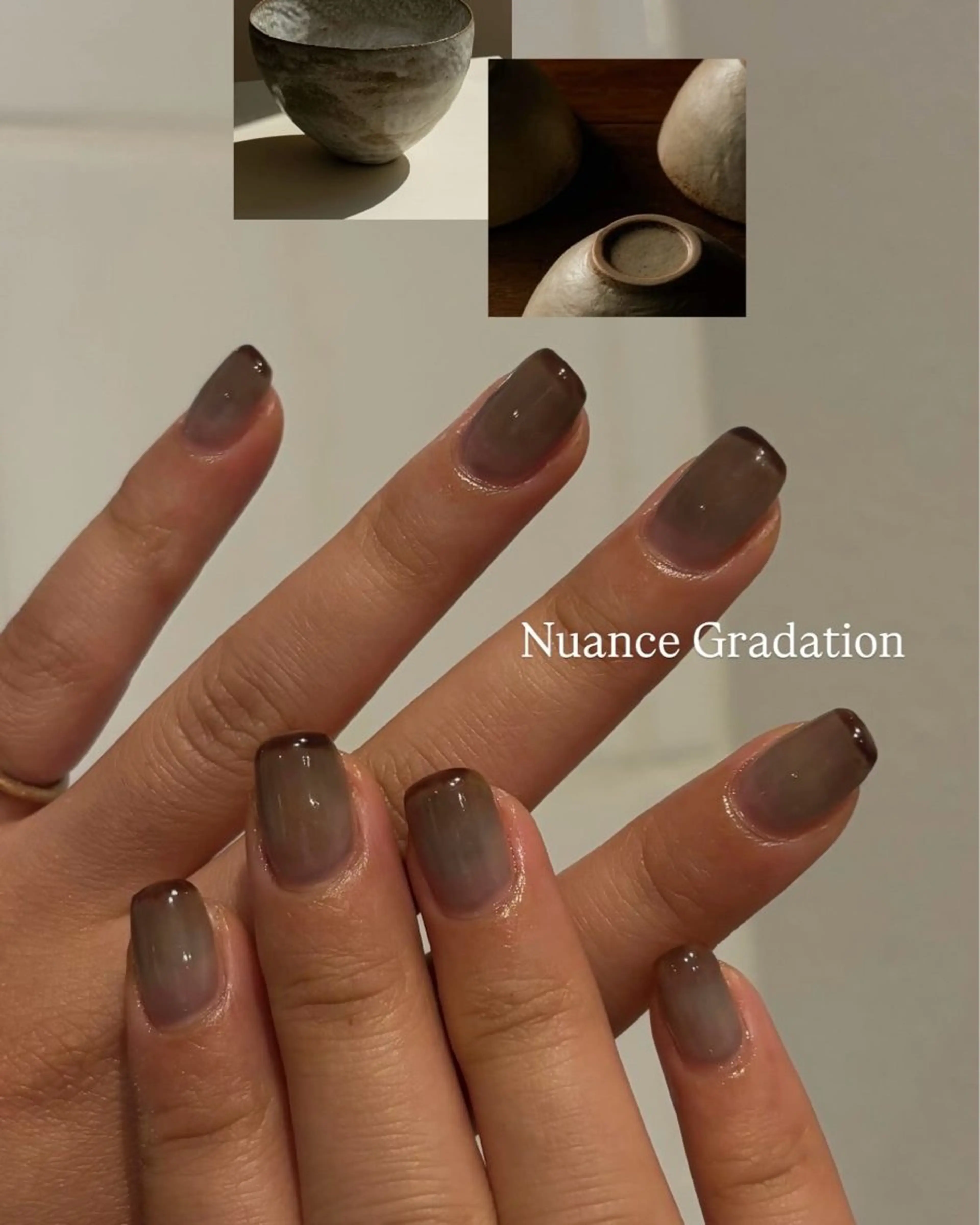 ネイル グラデーション ニュアンスネイル ハンドネイル Ballie/ Mizukiのネイルデザイン