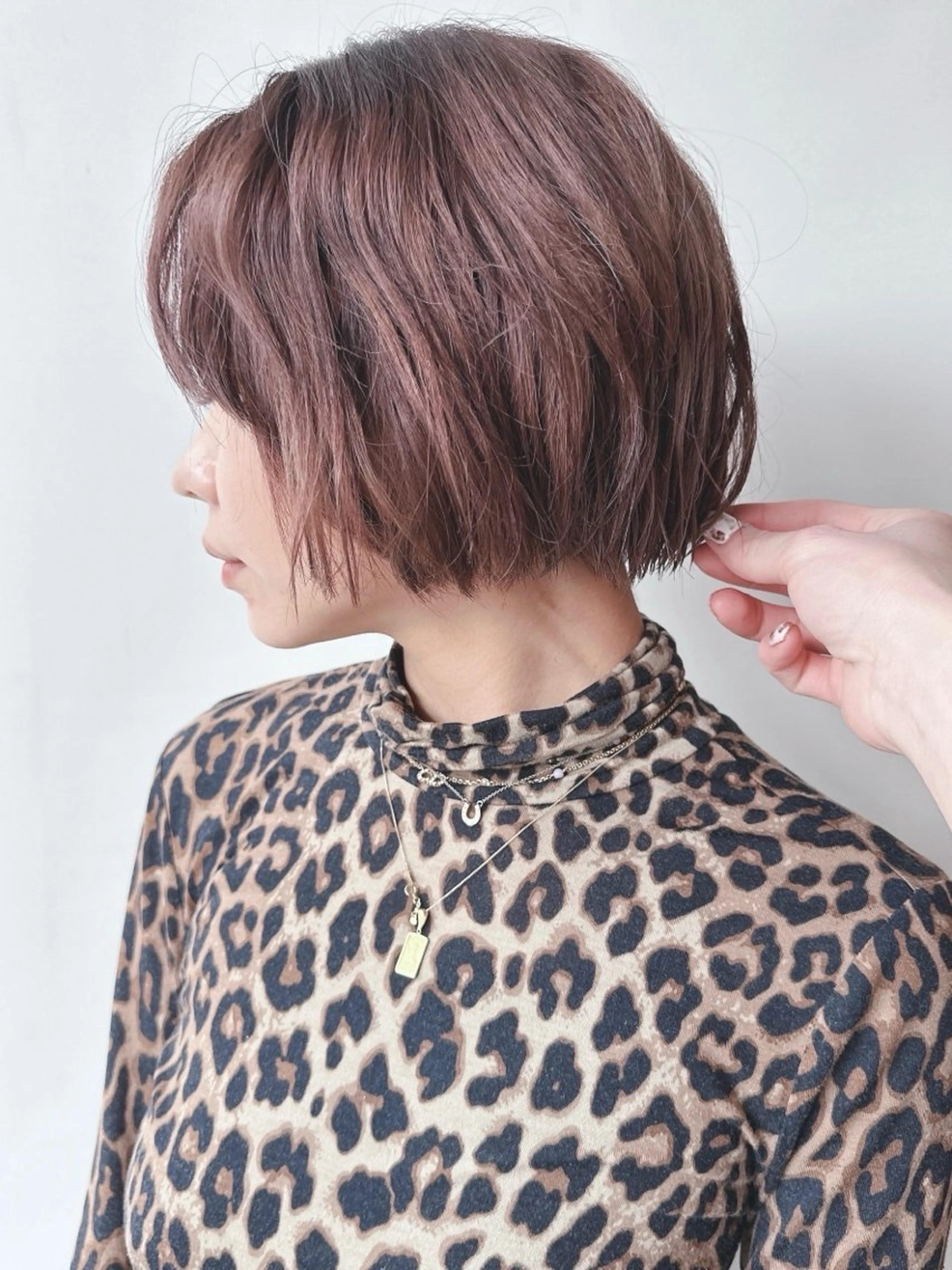 ミディアム カット ヘッドスパ ボブ/ゆるふわ ボブパーマ/とういのヘアスタイル