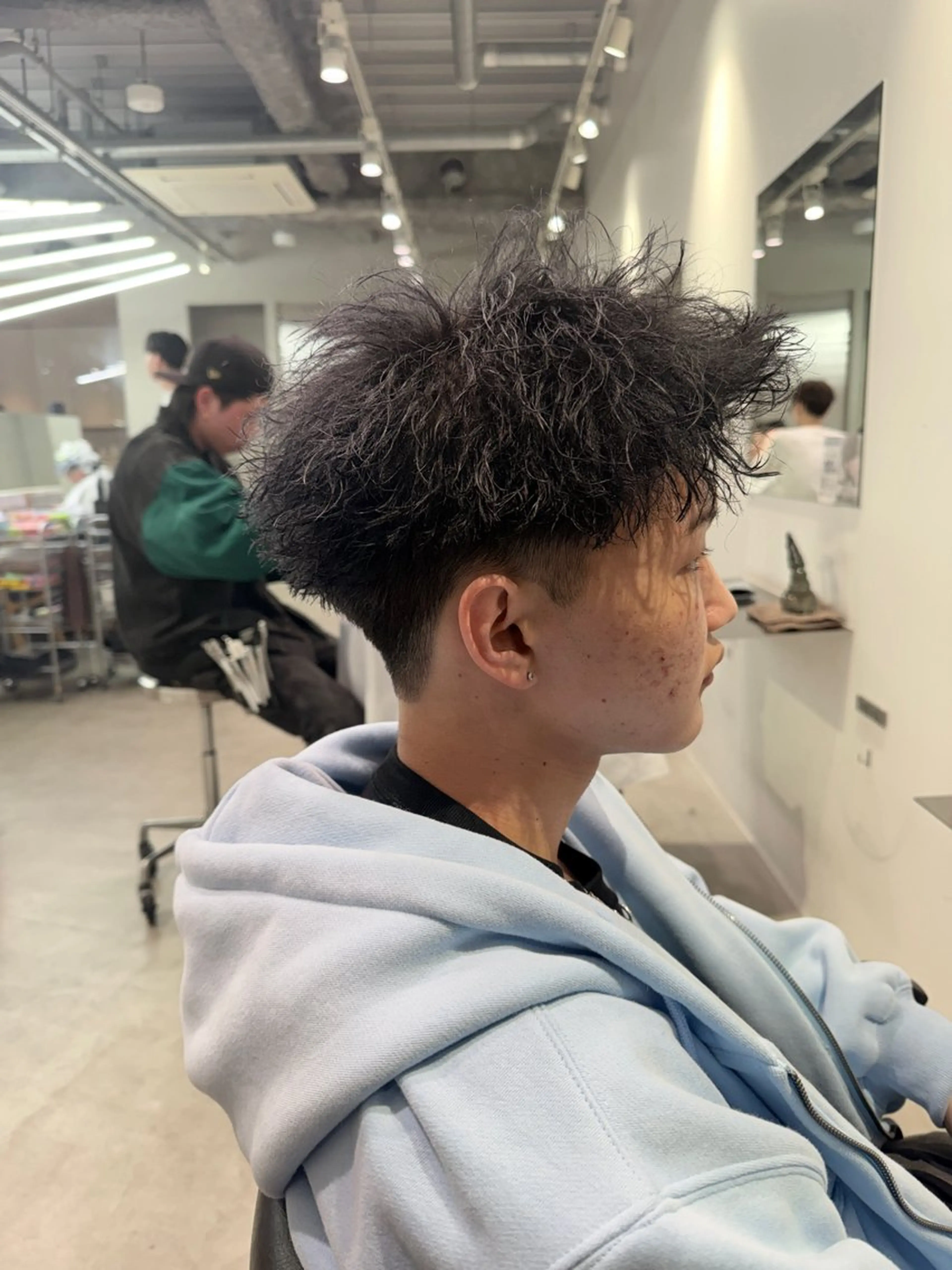 ショート メンズ カット パーマ ☀️fifth天神 英令🌙のヘアスタイル