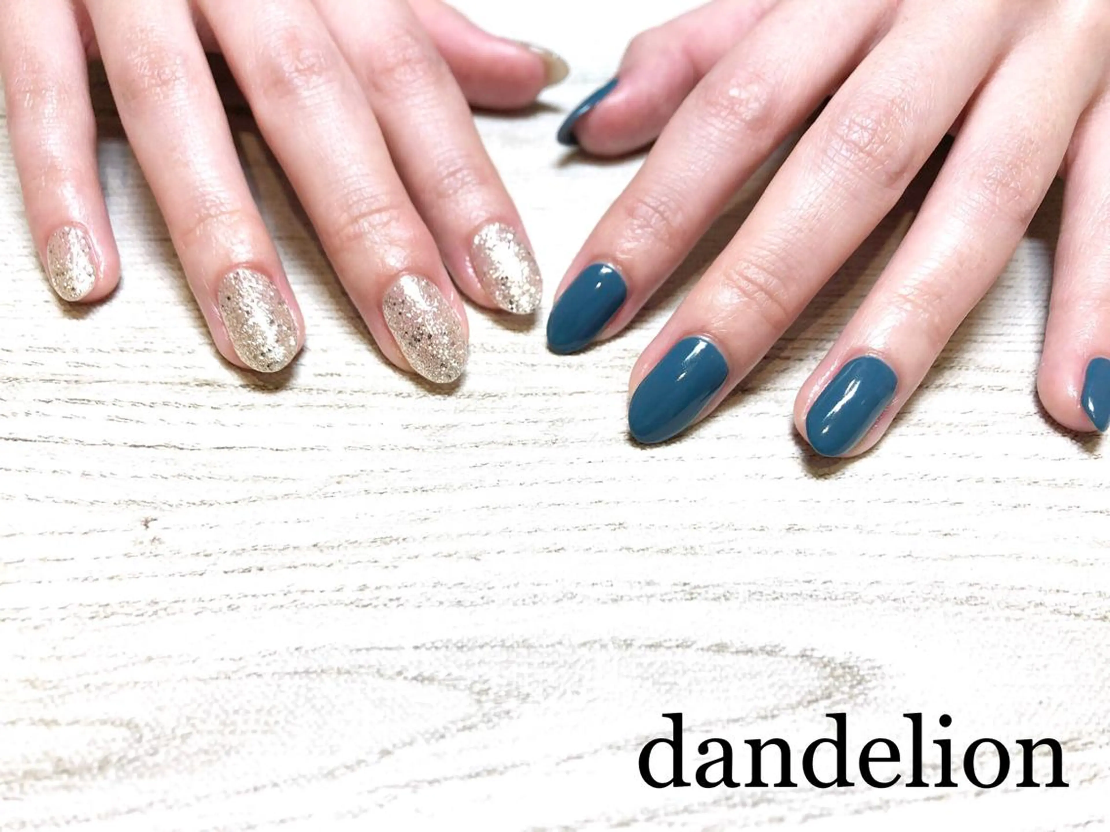 ネイル ハンドネイル ハンドケア dandelion ダンデライオンのネイルデザイン