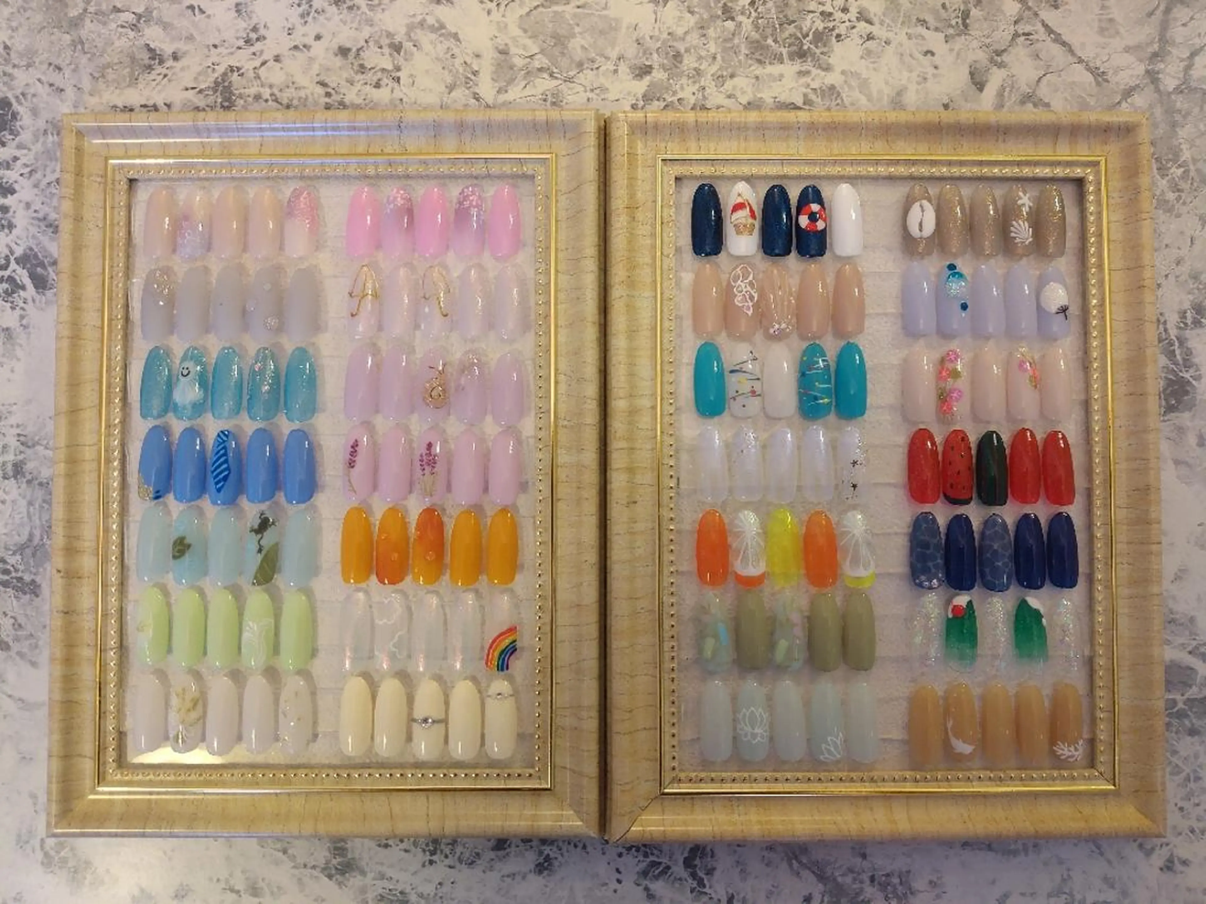 ネイル ジェヌインネイル 河内のネイルデザイン