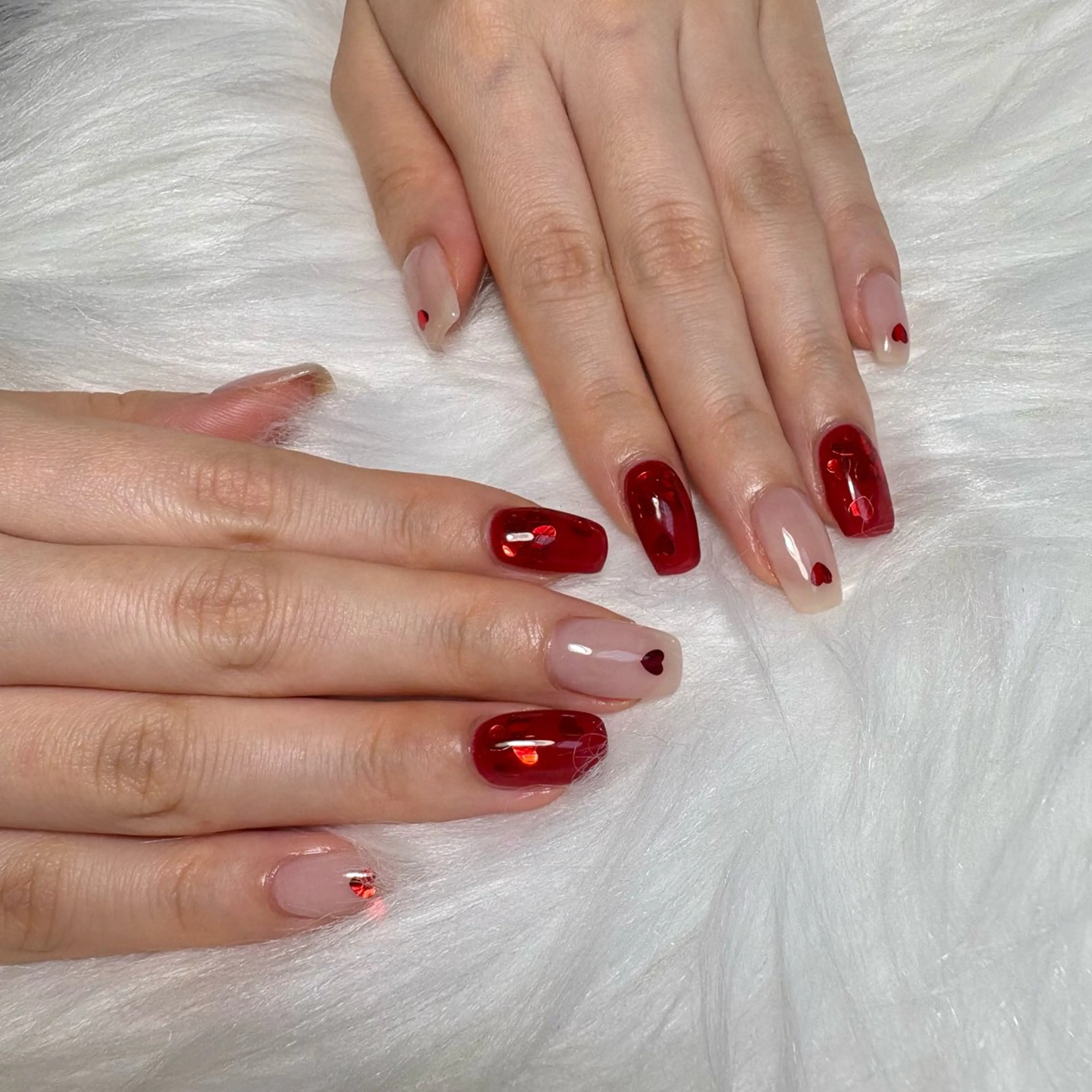 ネイル バレンタイン Rich+nail Mayuのネイルデザイン