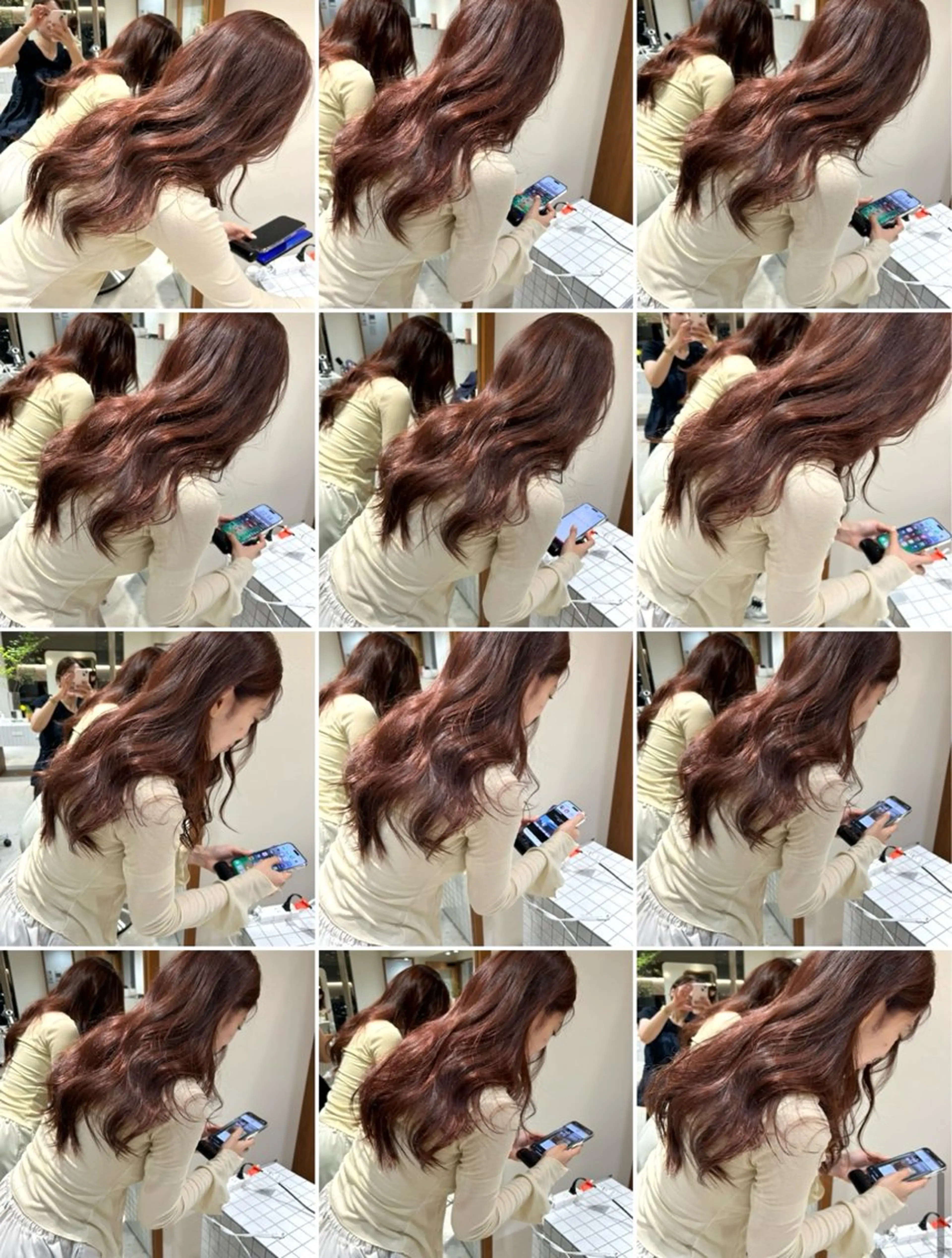 ロング ヘアセット/透明感 カラー/MIHO♡のヘアスタイル